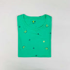 Dots Ladies Printed T-Shirt