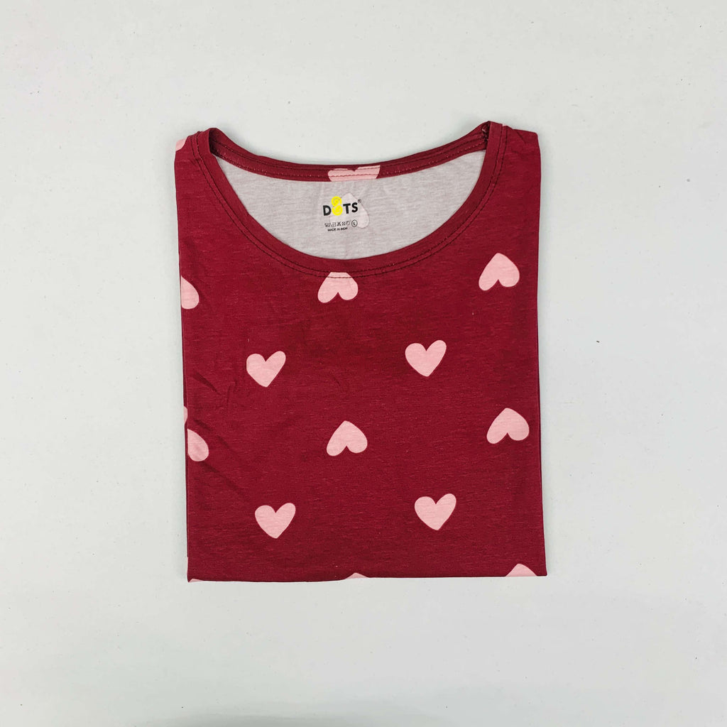 Dots Ladies Printed T-Shirt