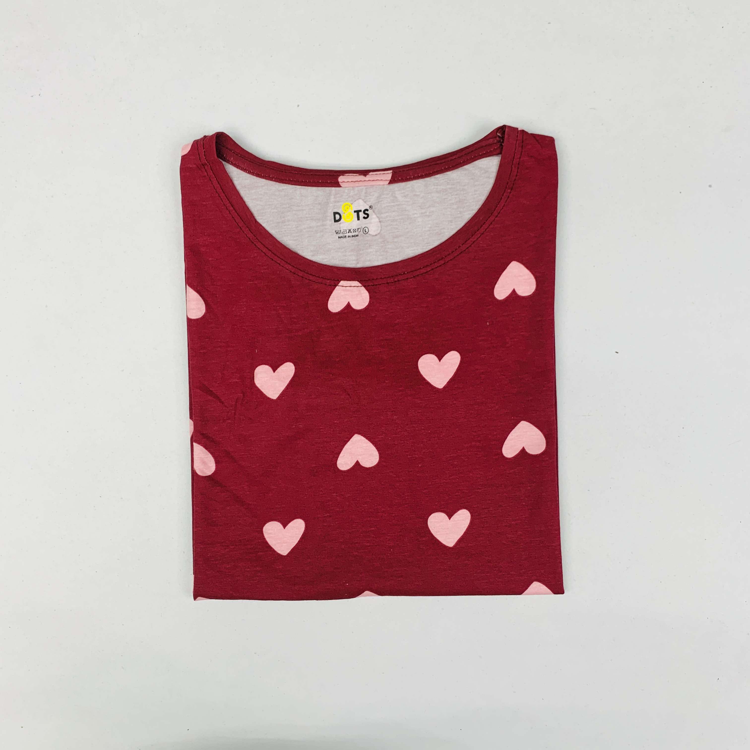 Dots Ladies Printed T-Shirt