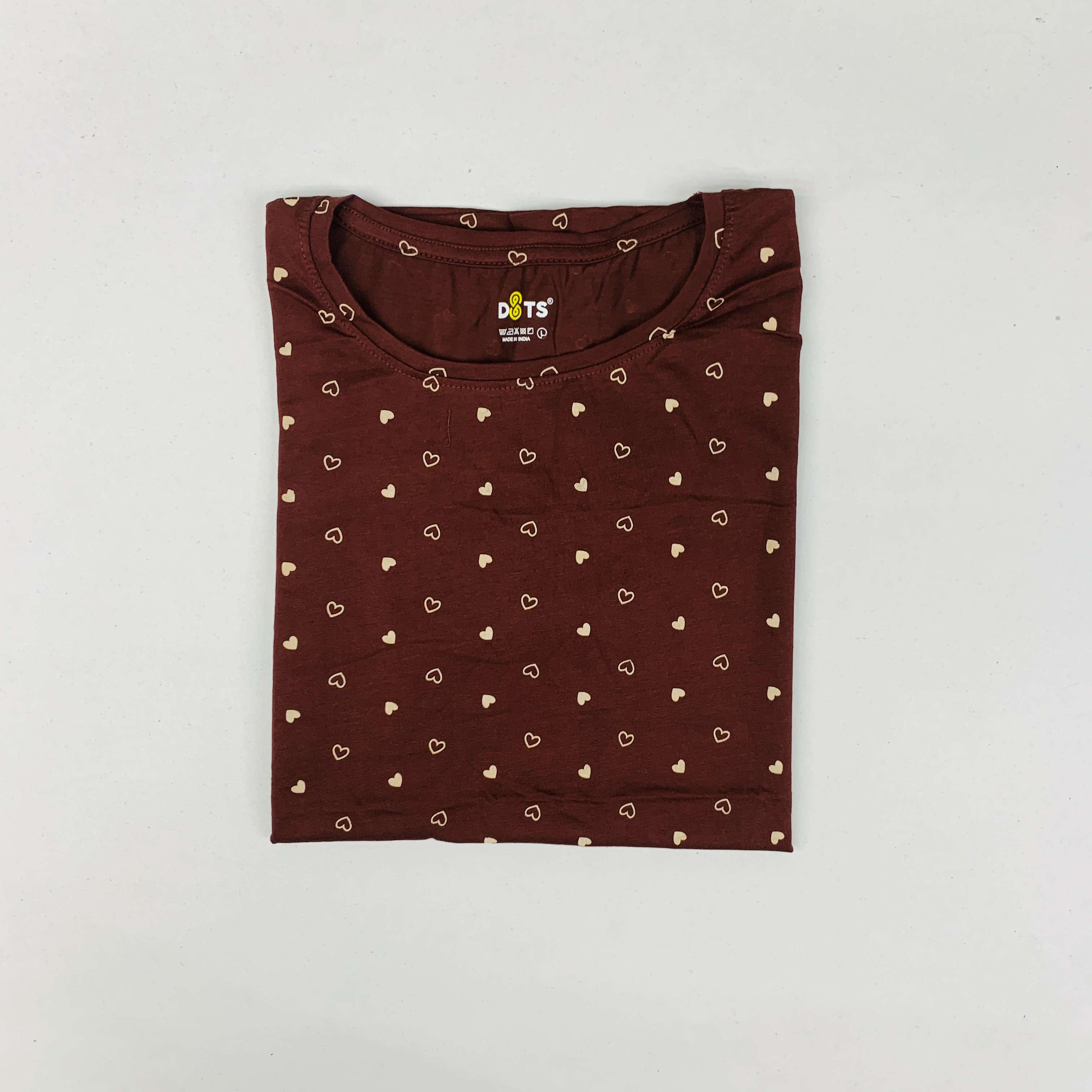 Dots Ladies Printed T-Shirt