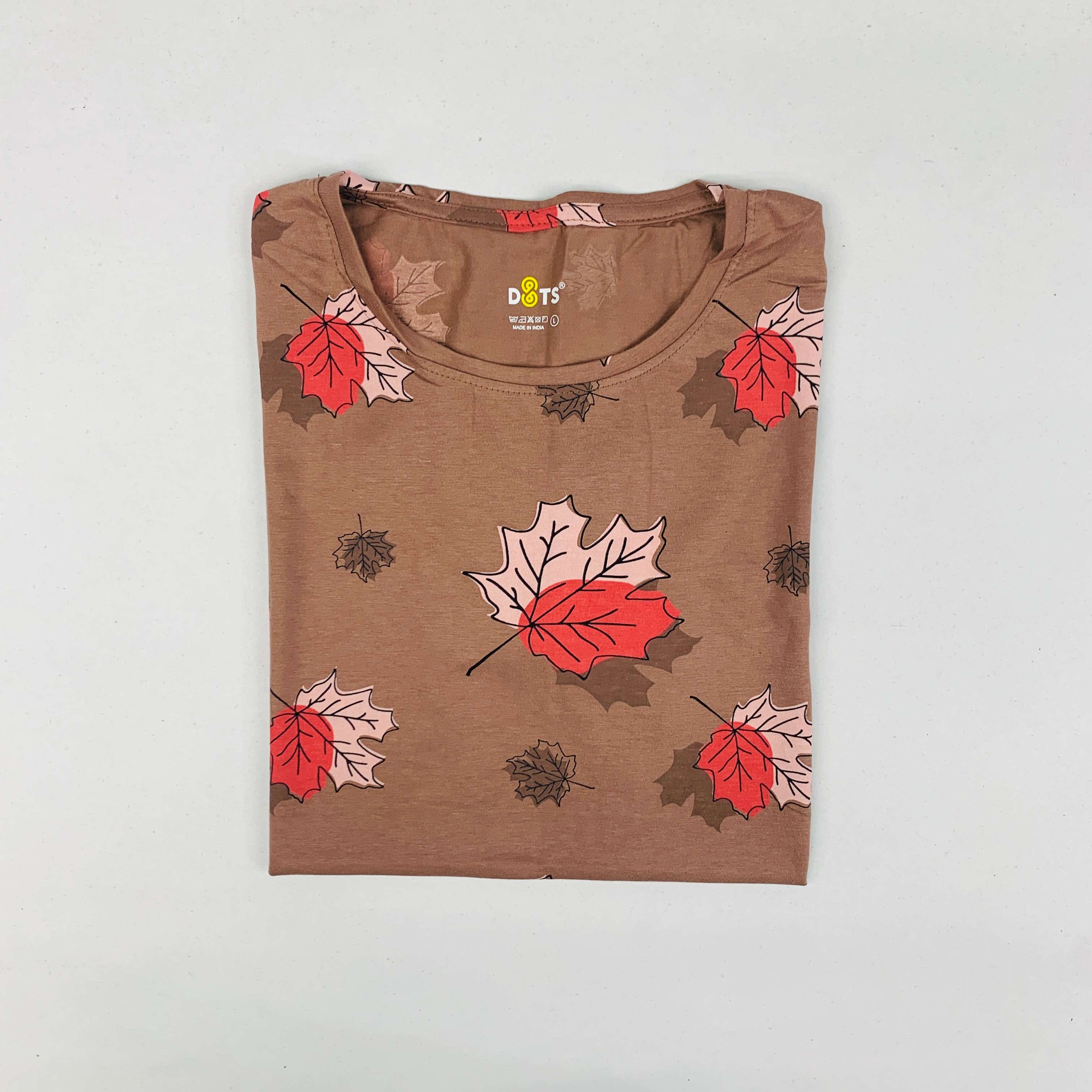 Dots Ladies Printed T-Shirt