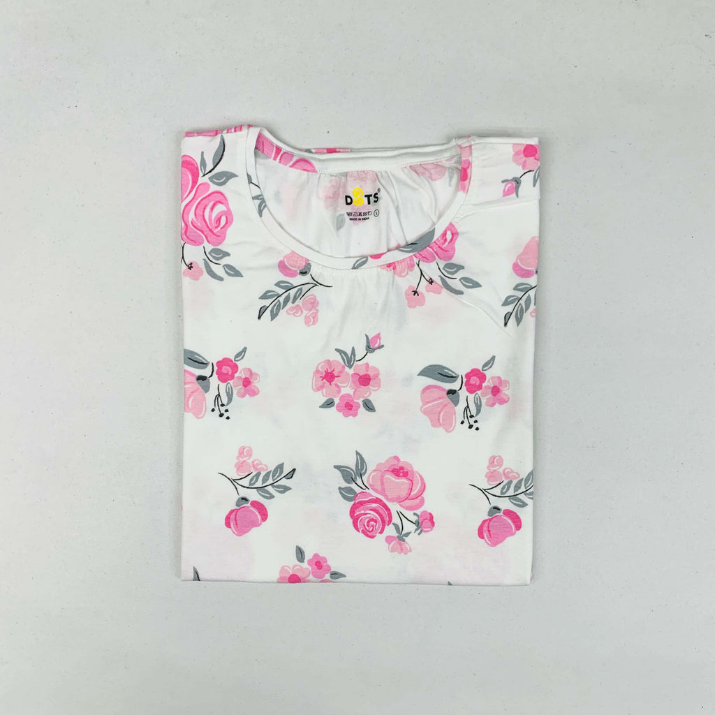 Dots Ladies Printed T-Shirt