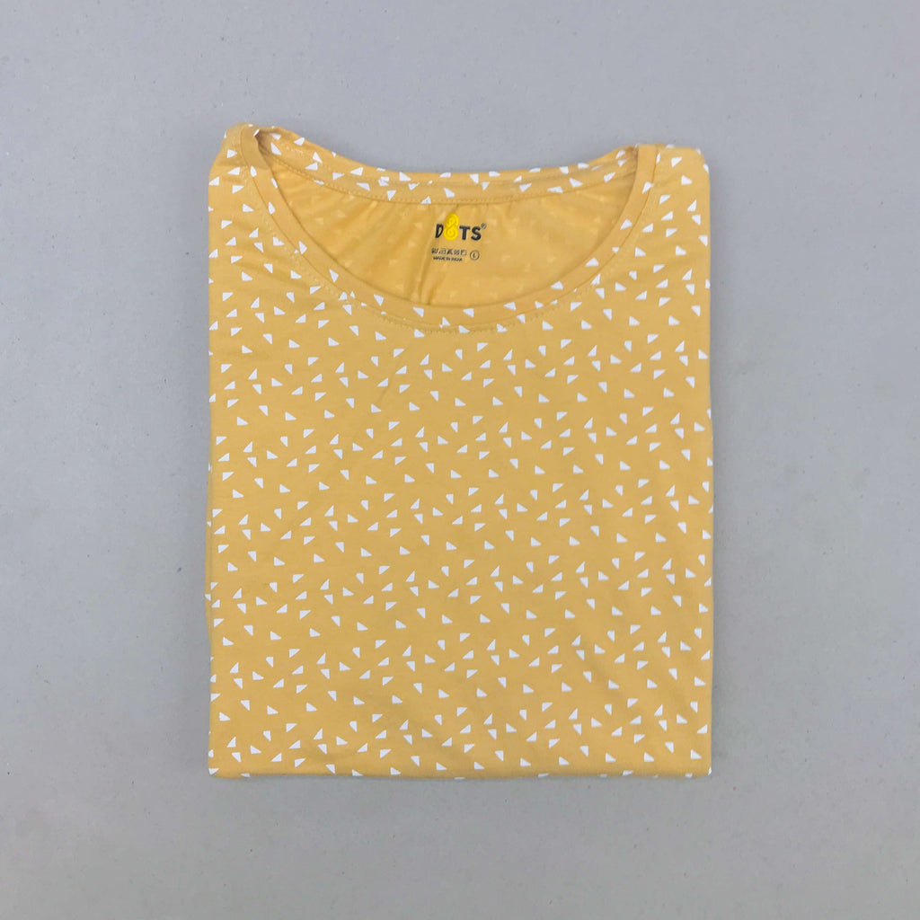 Dots Ladies Printed T-Shirt