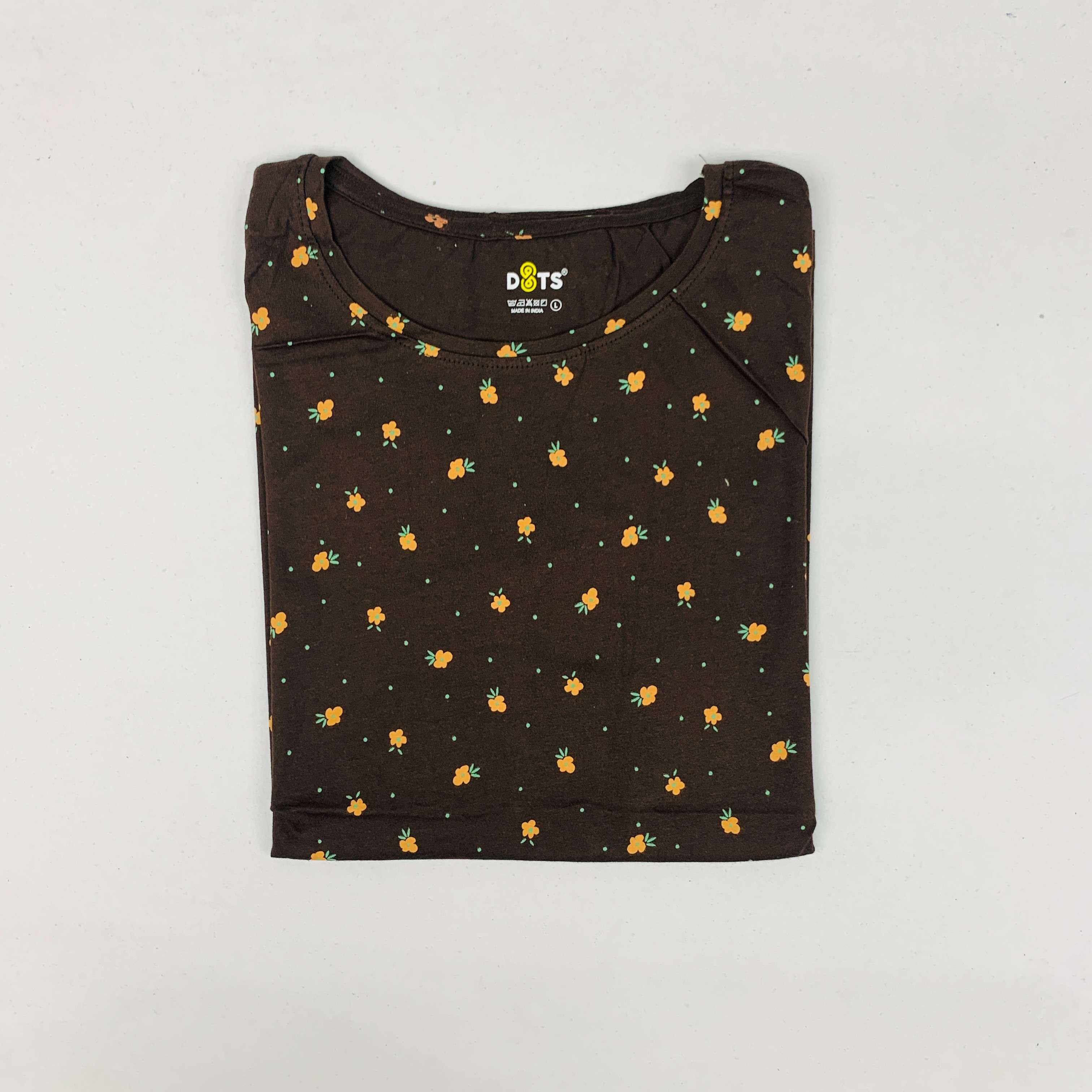 Dots Ladies Printed T-Shirt