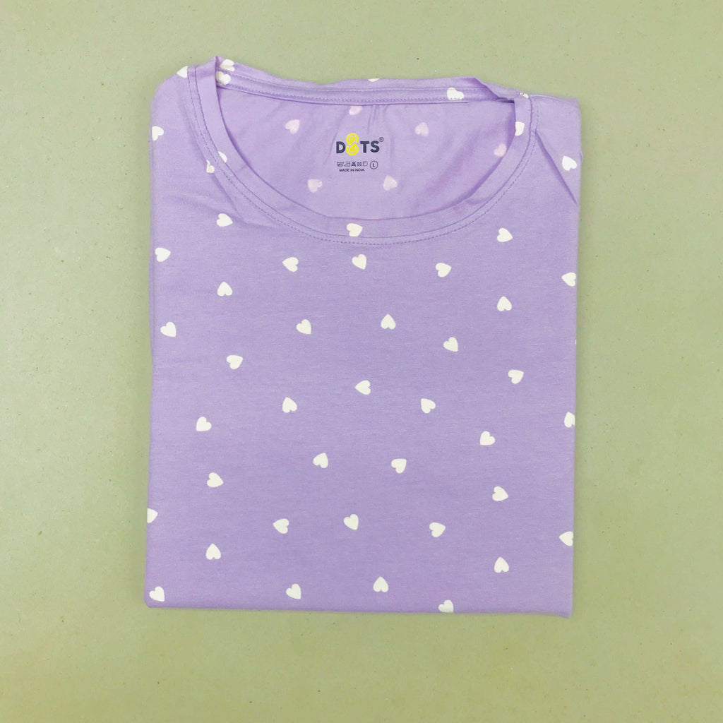 Dots Ladies Printed T-Shirt