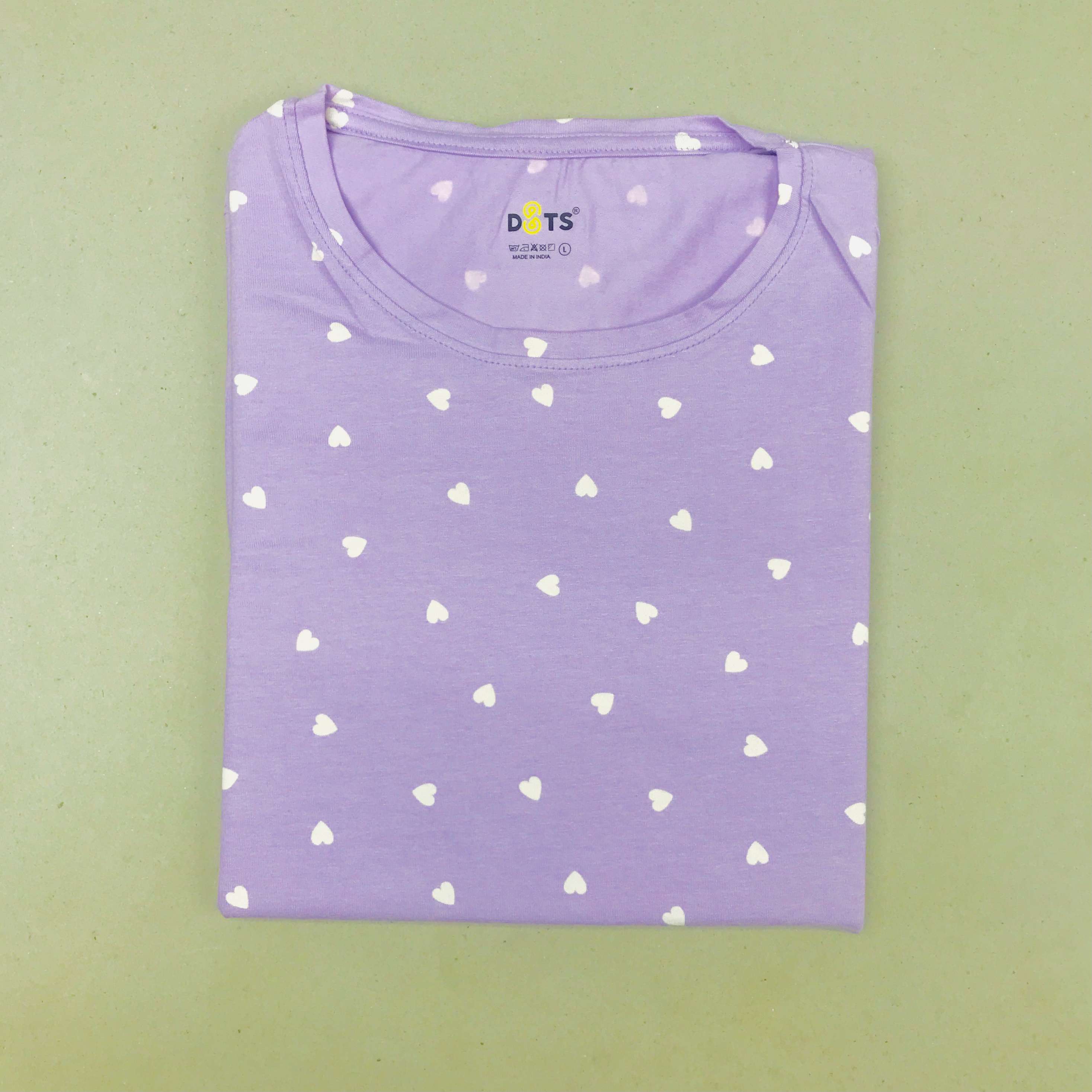 Dots Ladies Printed T-Shirt