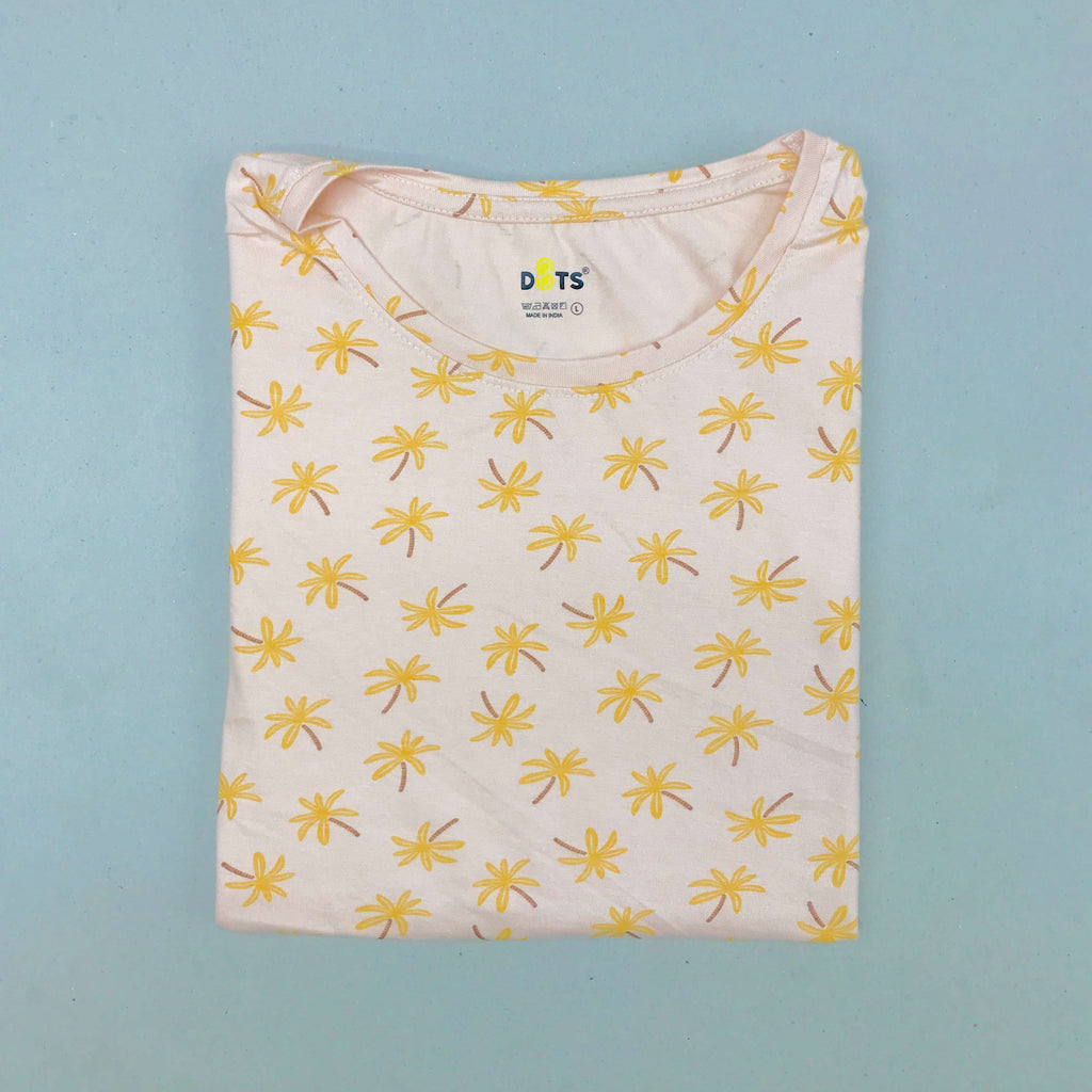Dots Ladies Printed T-Shirt