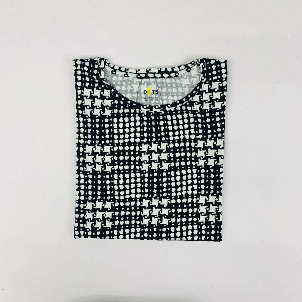 Dots Ladies Printed T-Shirt