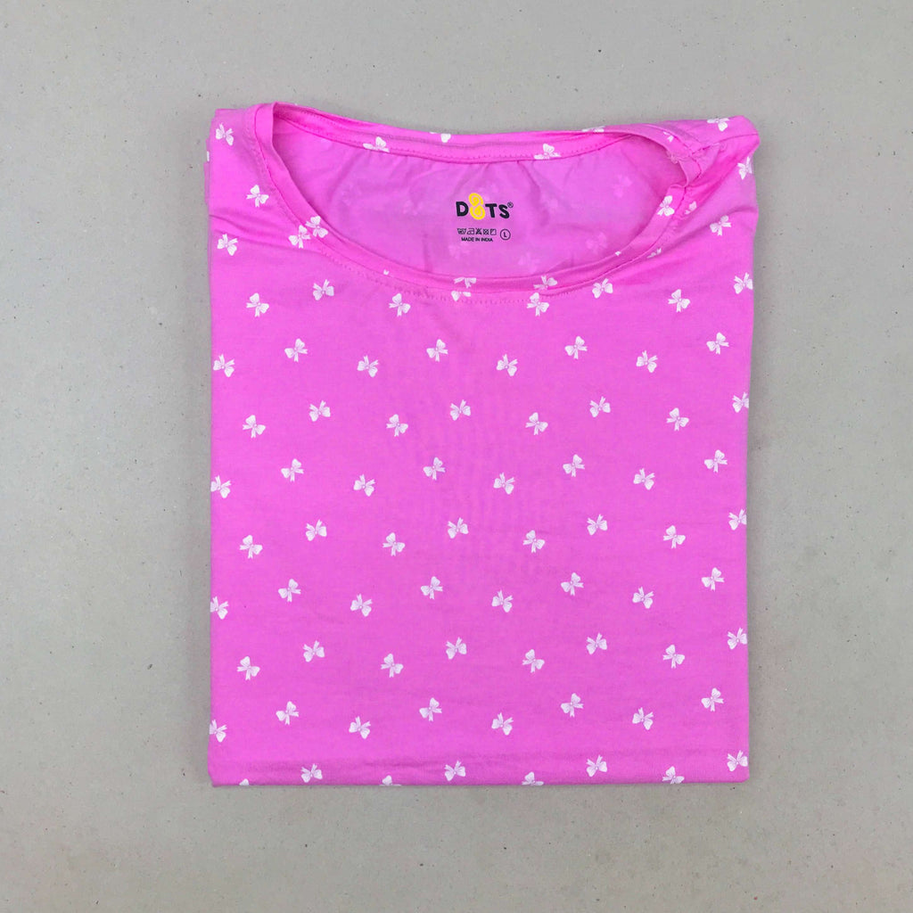 Dots Ladies Printed T-Shirt