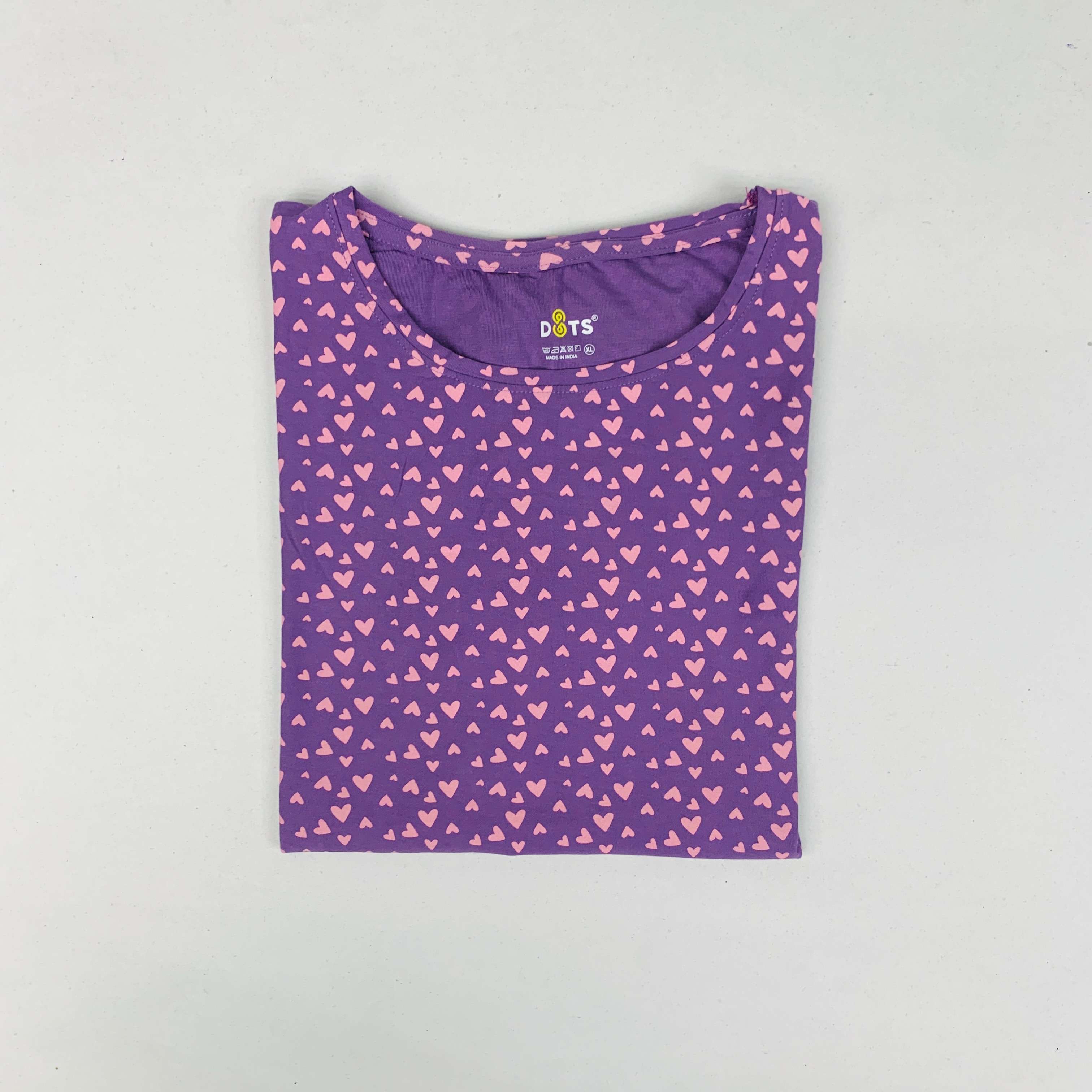 Dots Ladies Printed T-Shirt