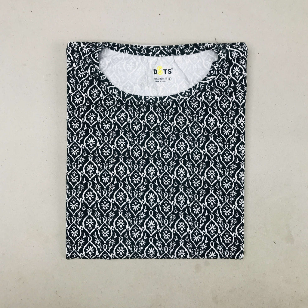 Dots Ladies Printed T-Shirt