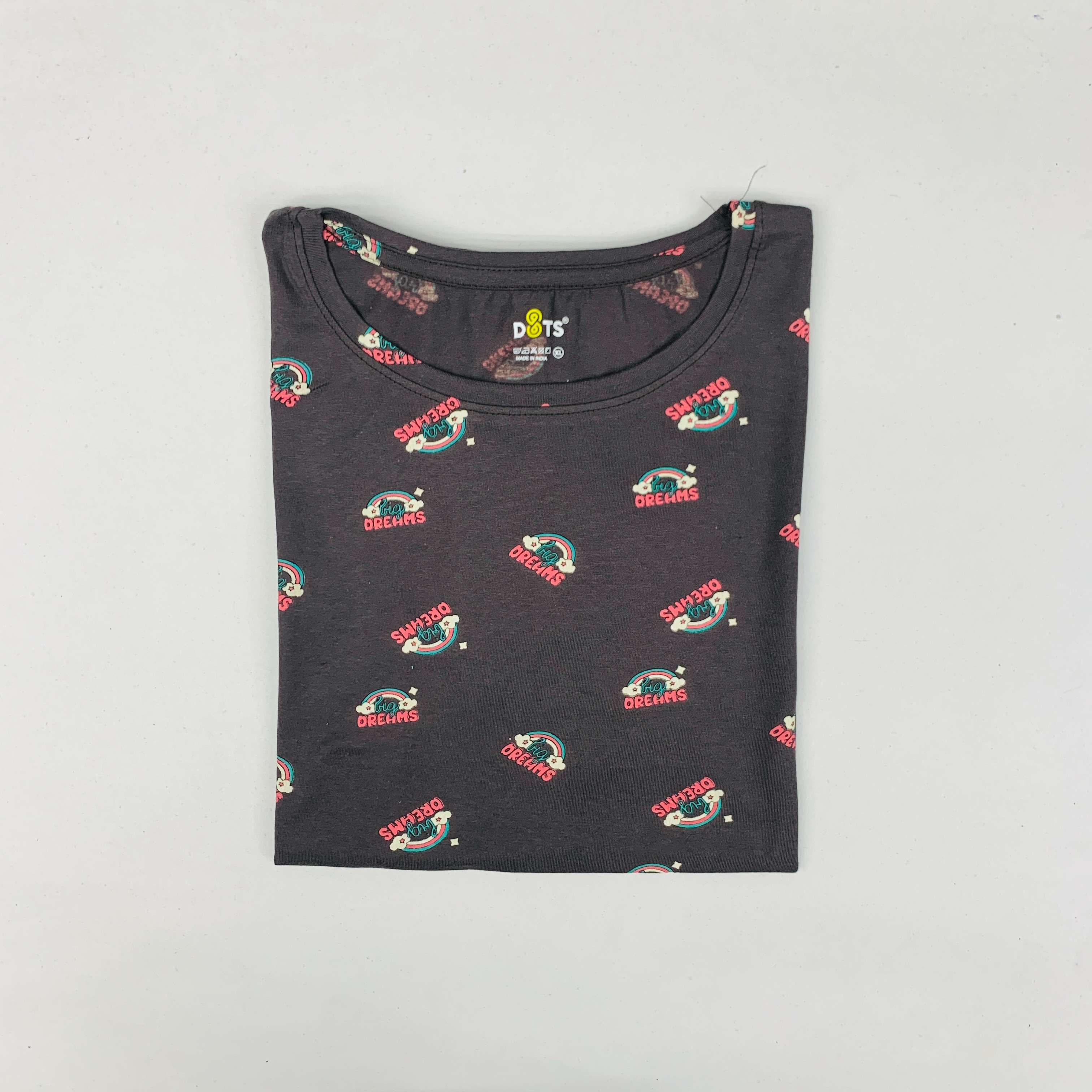 Dots Ladies Printed T-Shirt