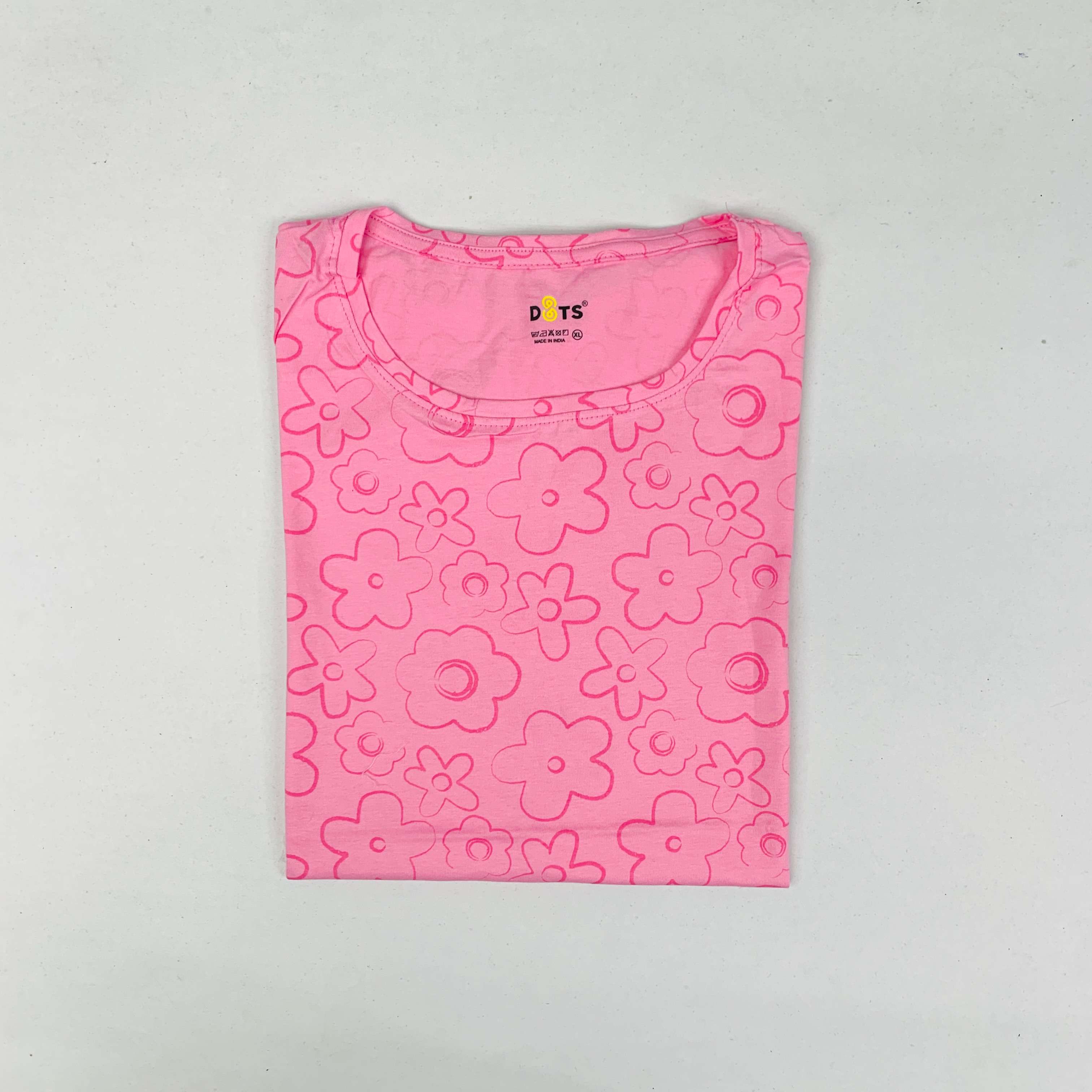 Dots Ladies Printed T-Shirt