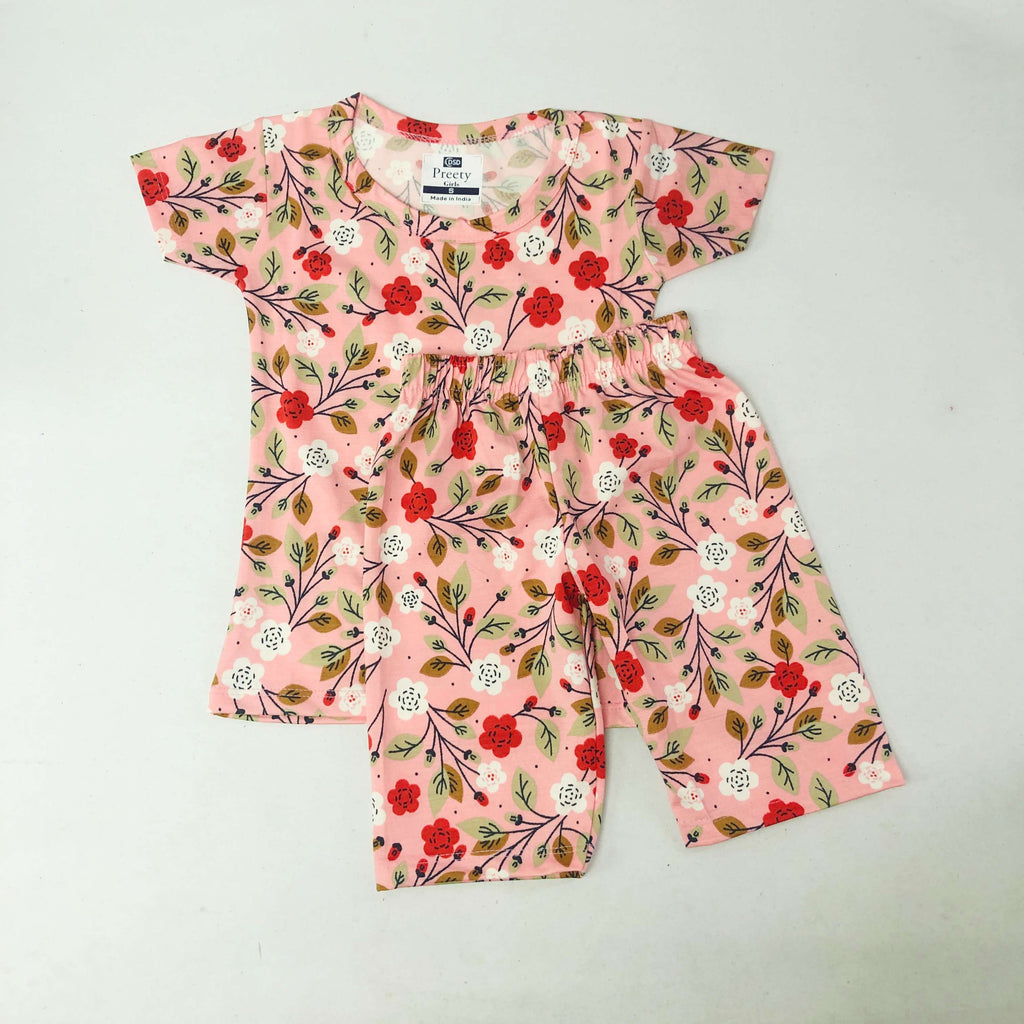 Cherry Flower Co-ord Set