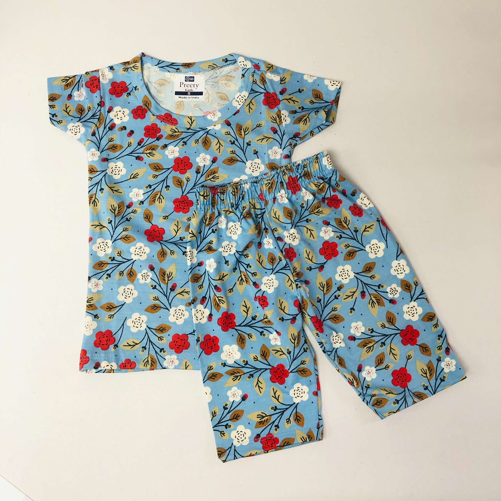 Cherry Flower Co-ord Set