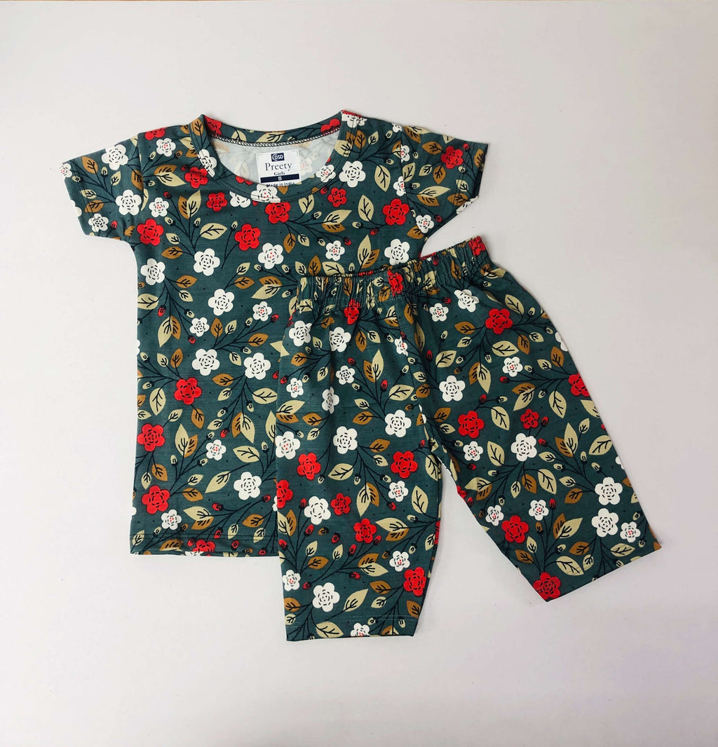 Cherry Flower Co-ord Set