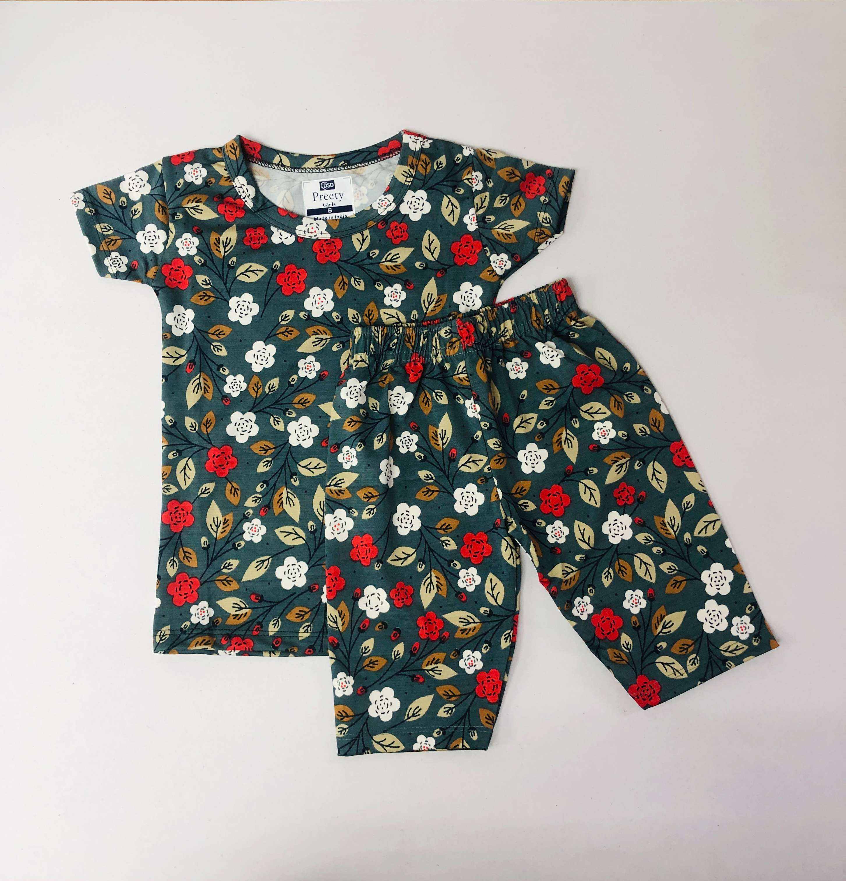 Cherry Flower Co-ord Set