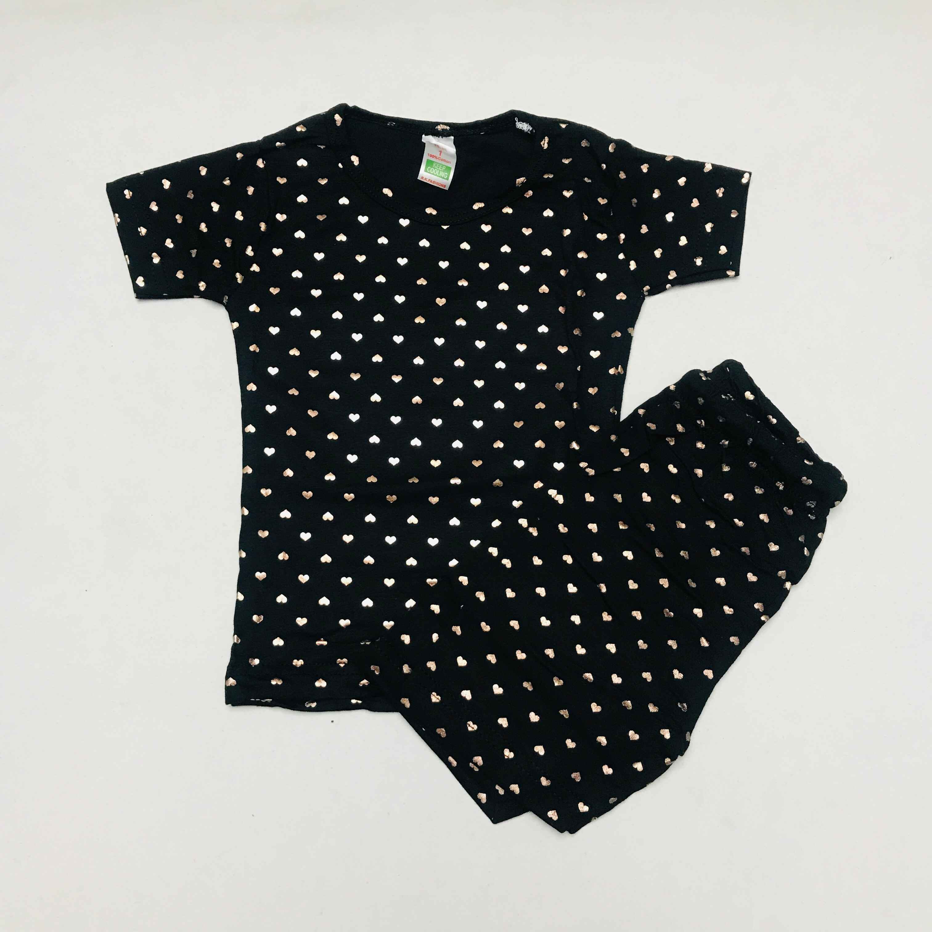 Kids Printed Shorts Set