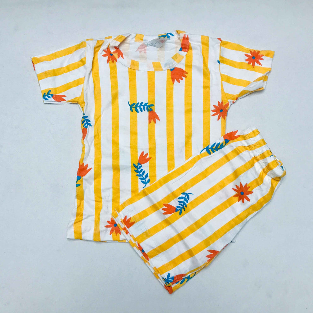 Kids Printed Shorts Set