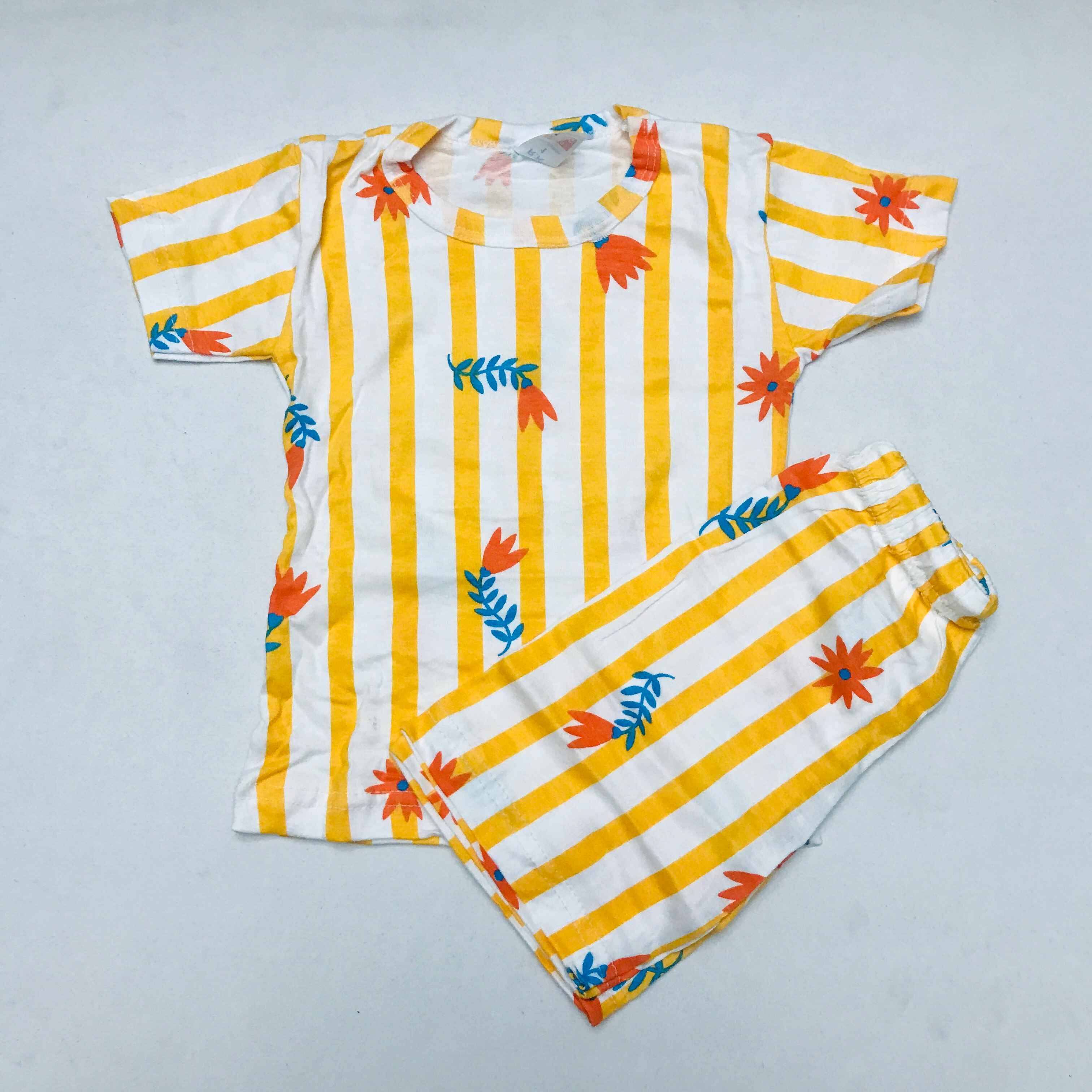 Kids Printed Shorts Set