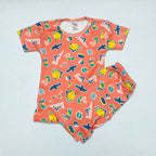 Kids Printed Shorts Set
