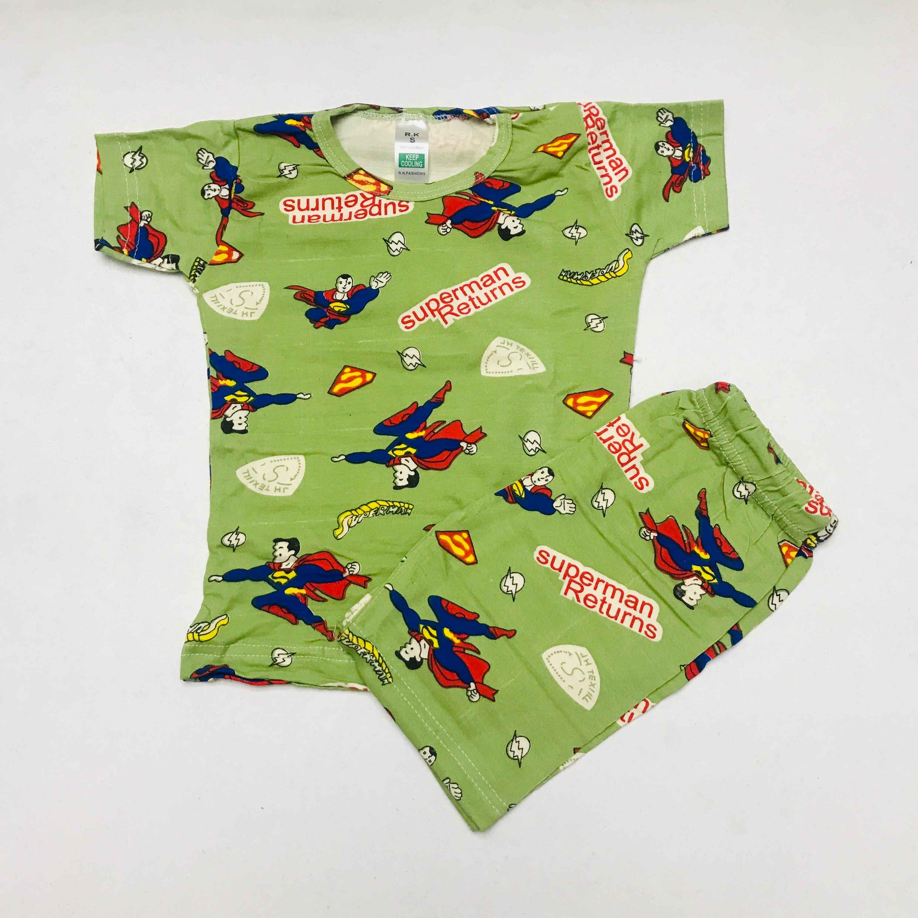 Kids Printed Shorts Set