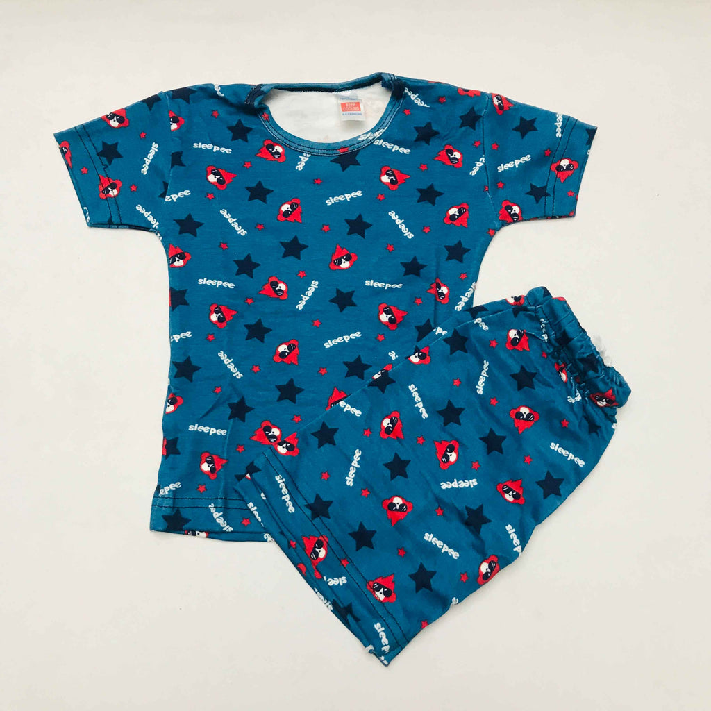 Kids Printed Shorts Set