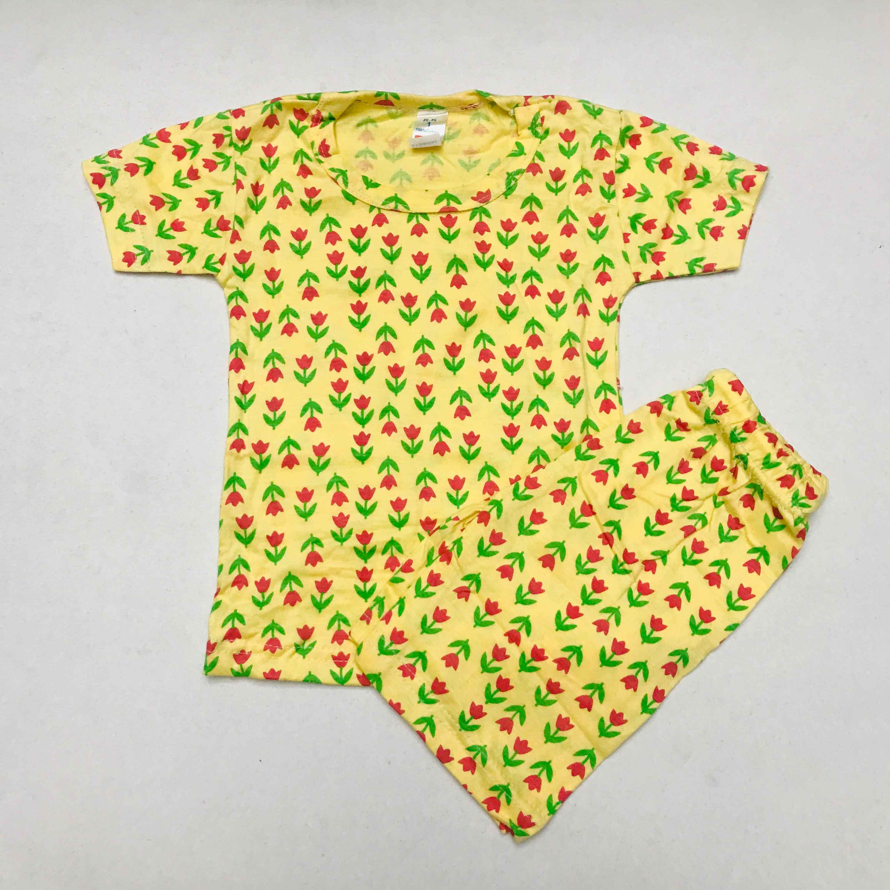 Kids Printed Shorts Set