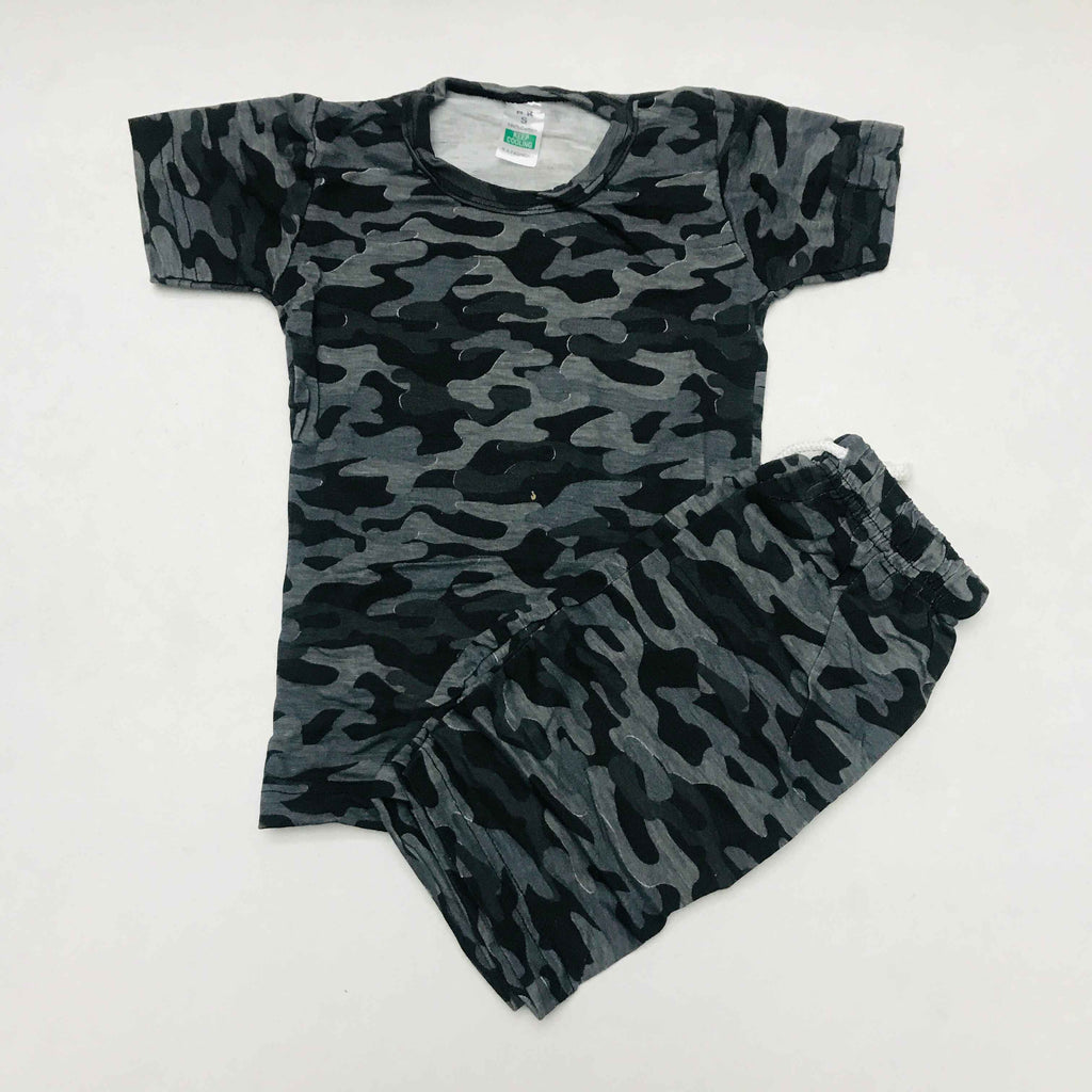 Kids Printed Shorts Set