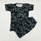 Kids Printed Shorts Set