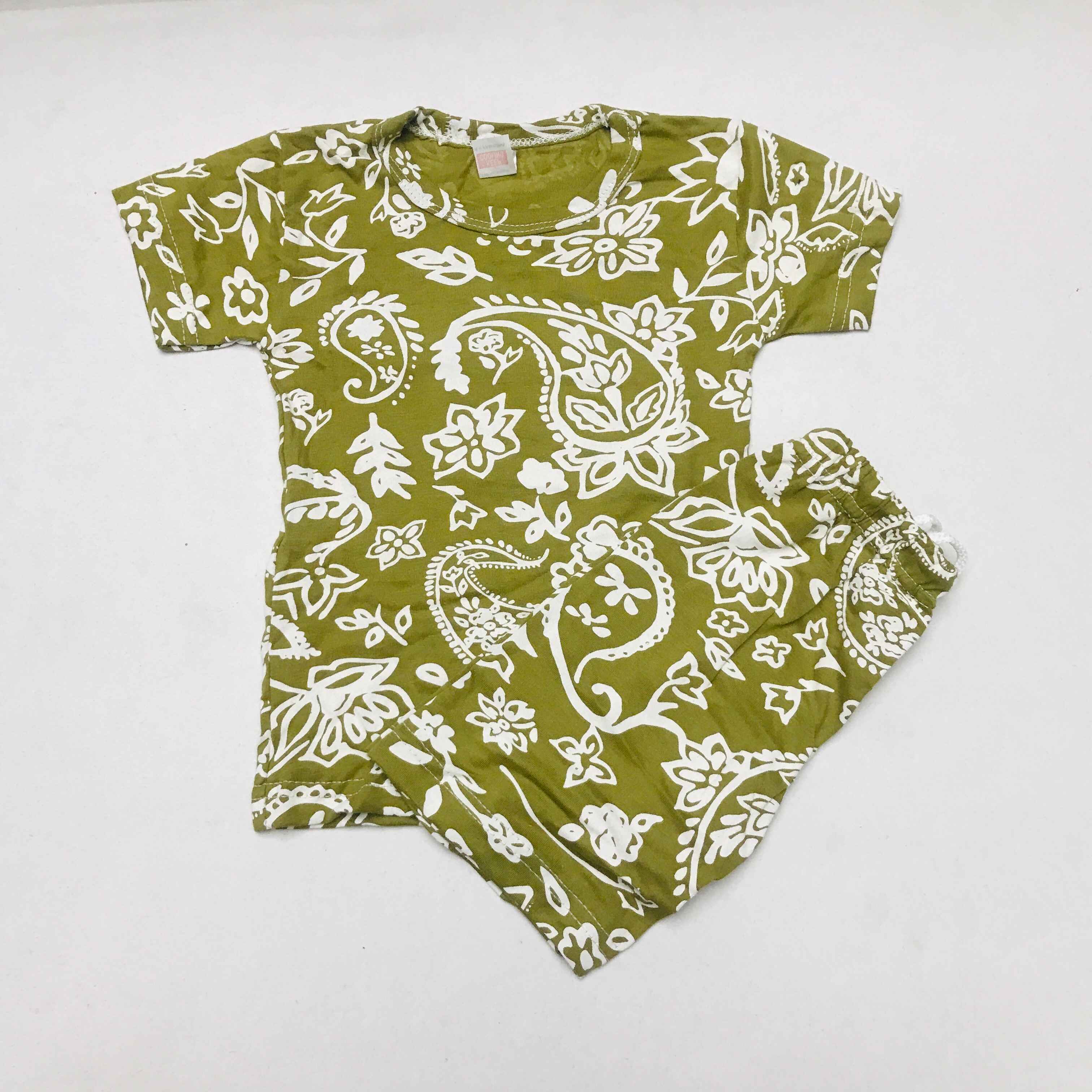 Kids Printed Shorts Set