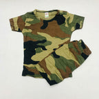 Kids Printed Shorts Set