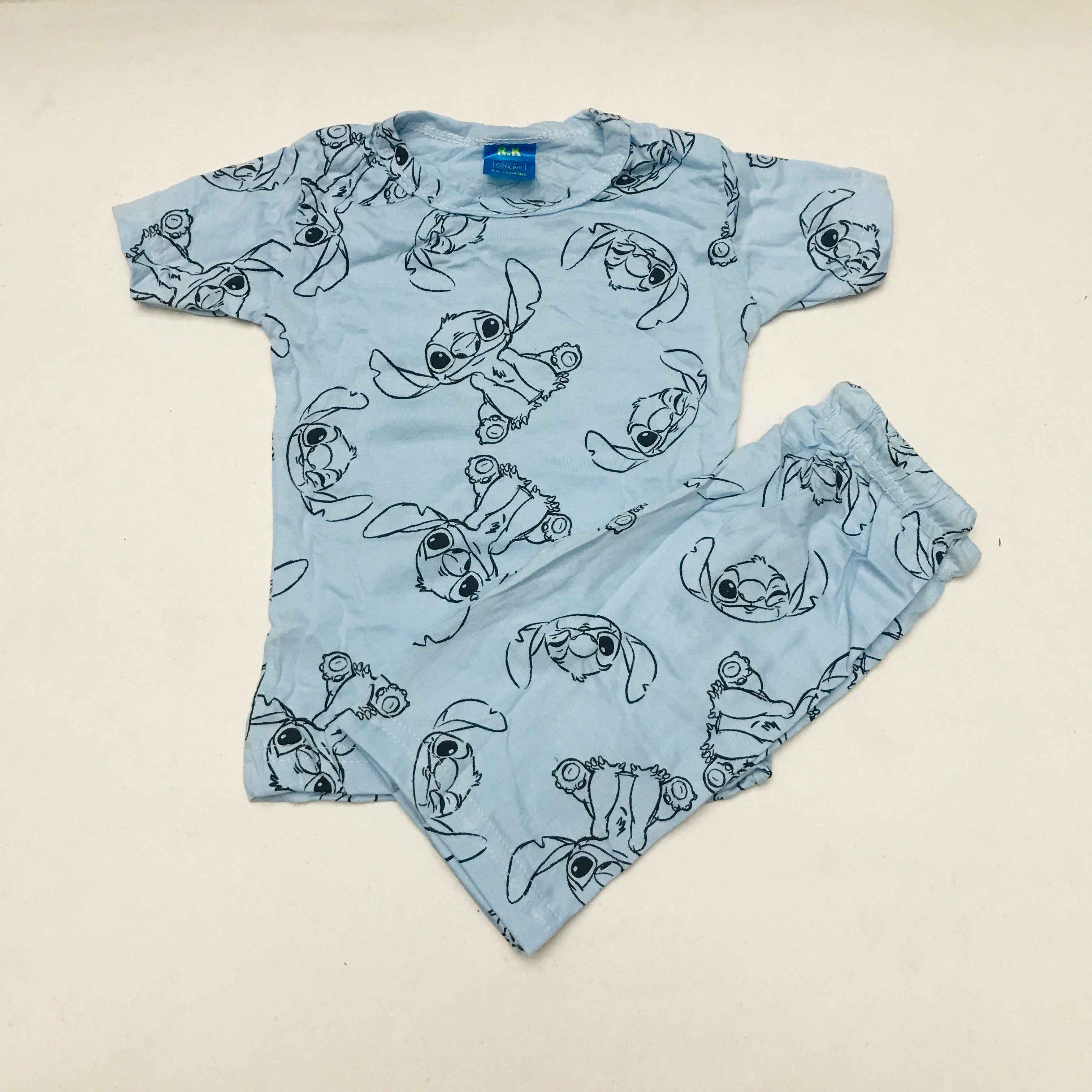 Kids Printed Shorts Set