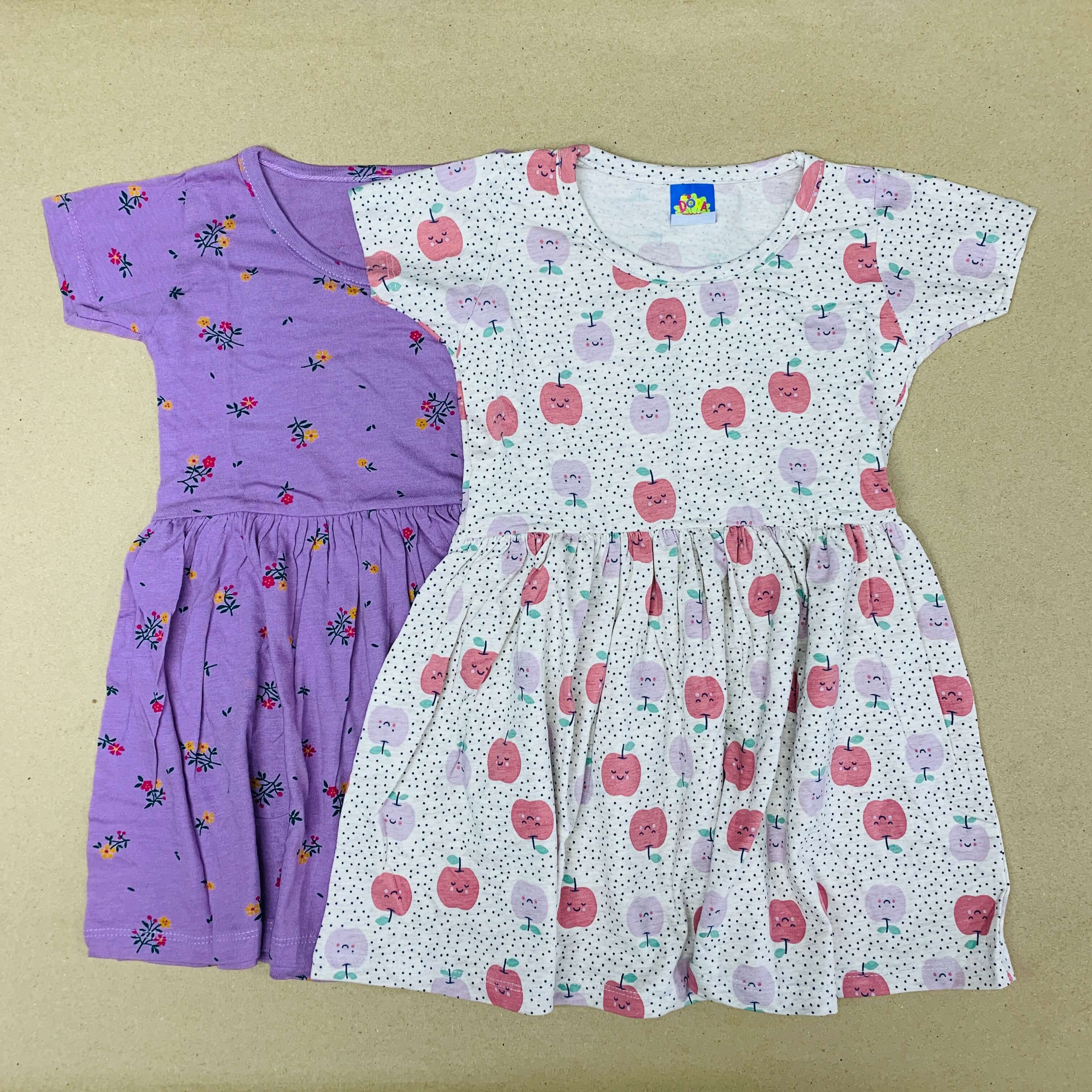 Kids Frock Combo Pack of 2