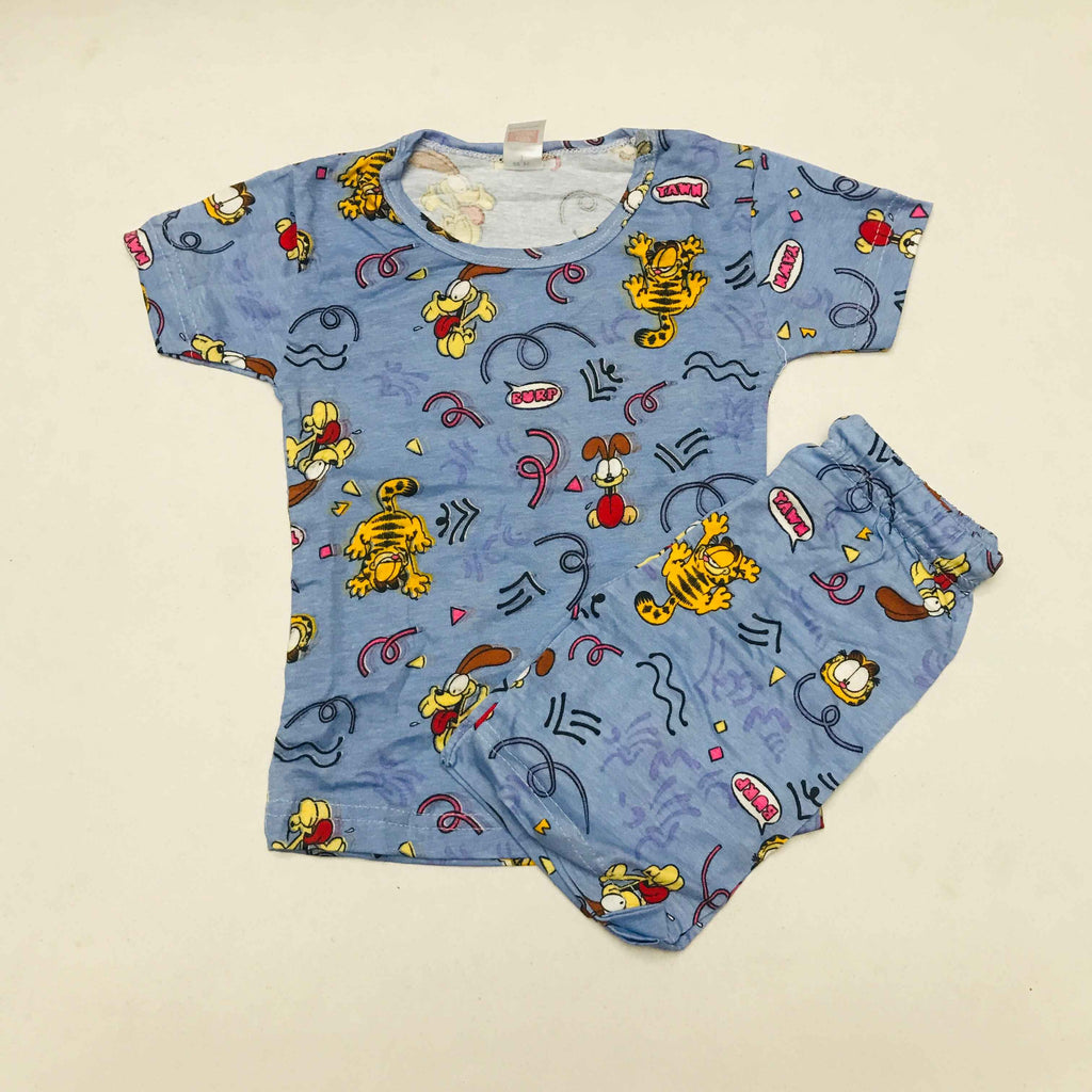 Kids Printed Shorts Set