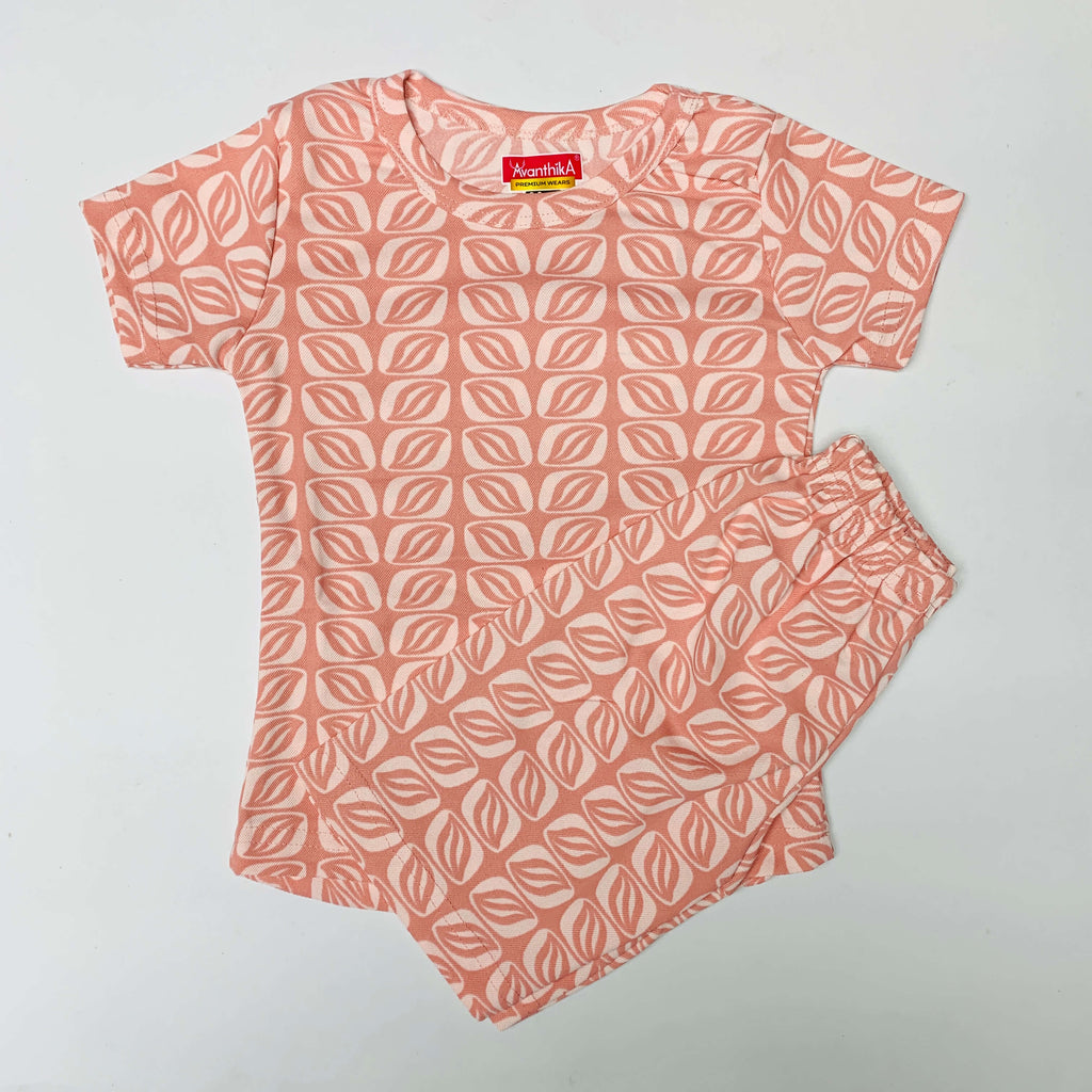 Kids 3/4th Pant Set