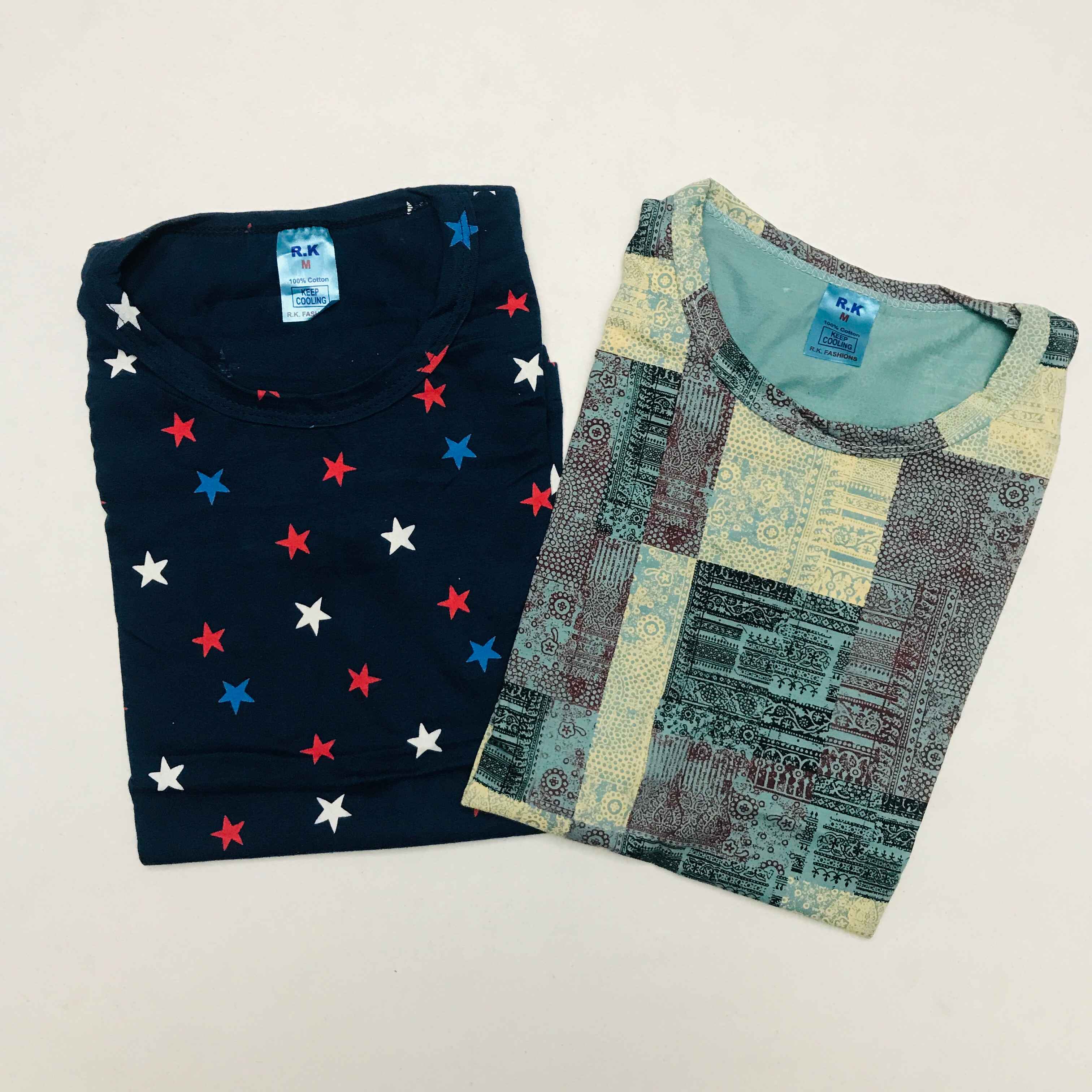 Printed Top Combo Pack of 2