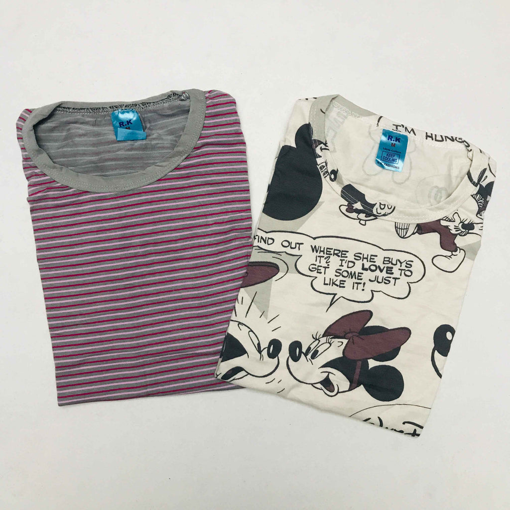 Printed Top Combo Pack of 2