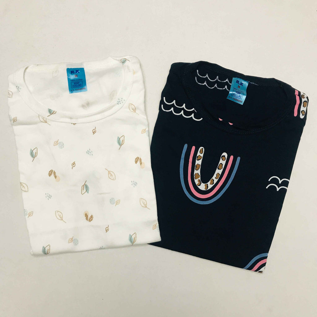 Printed Top Combo Pack of 2