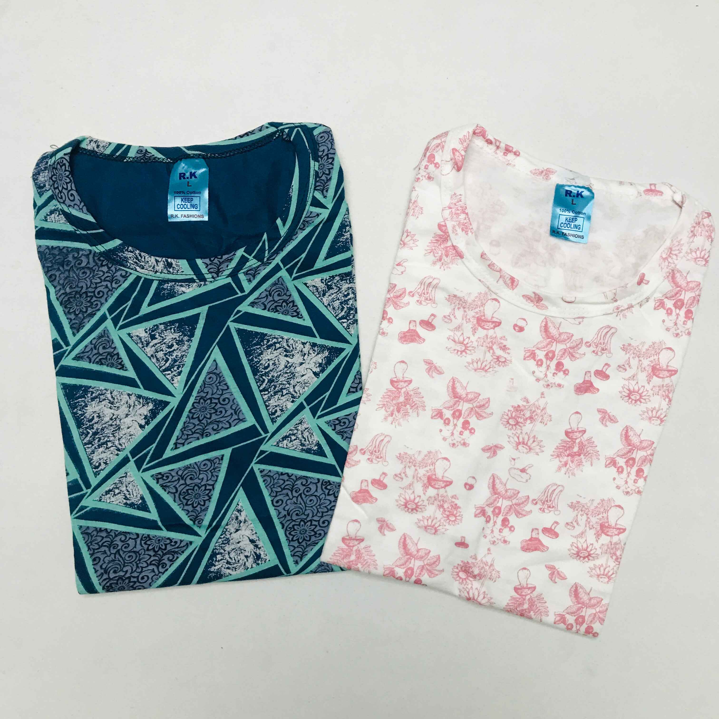 Printed Top Combo Pack of 2