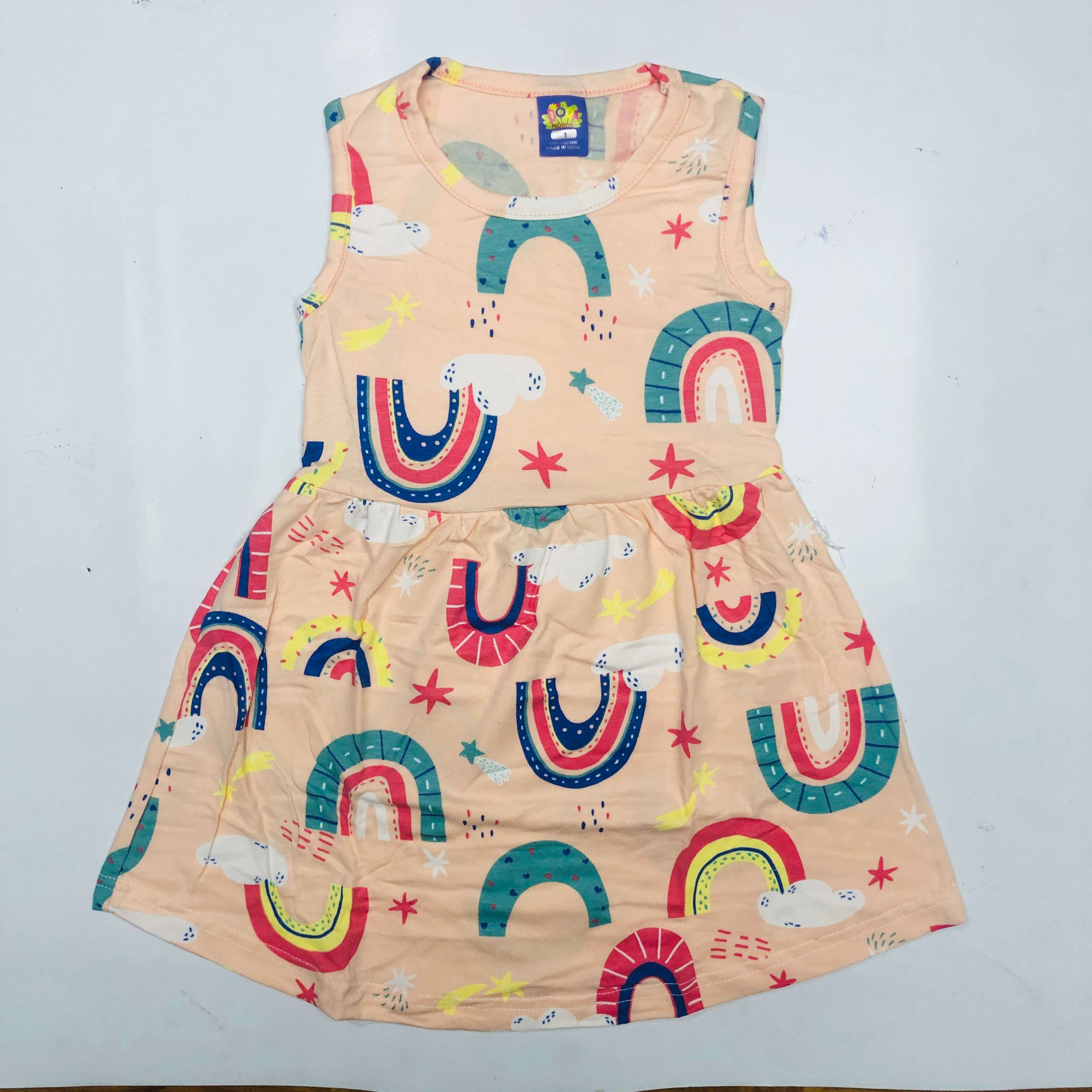 Dora Sleeveless Frock Combo Pack of 3