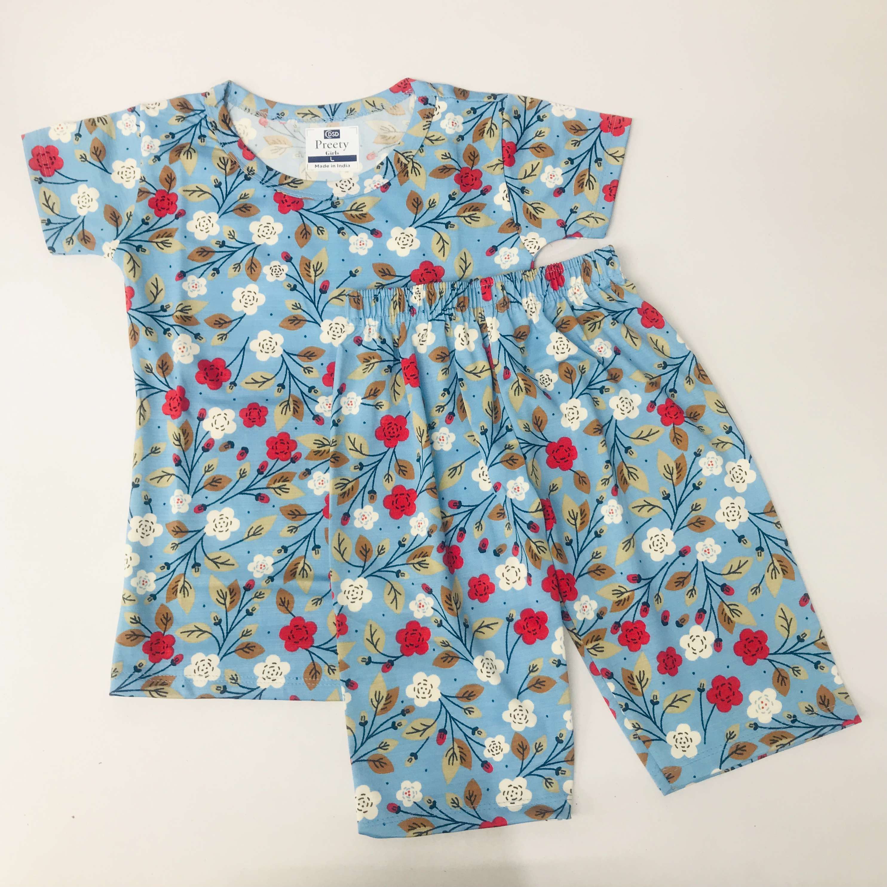 Cherry Flower Co-ord Set