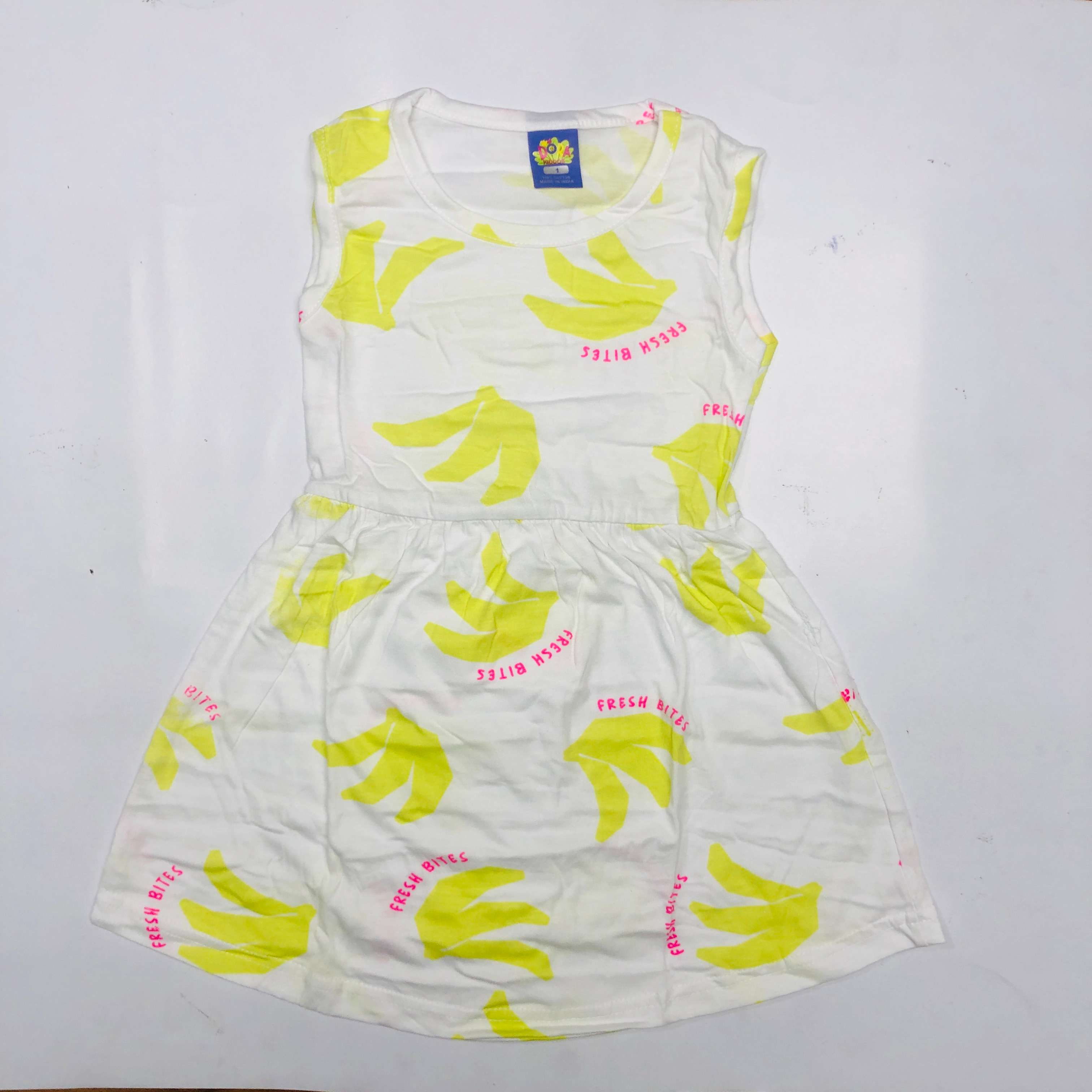 Dora Sleeveless Frock Combo Pack of 2