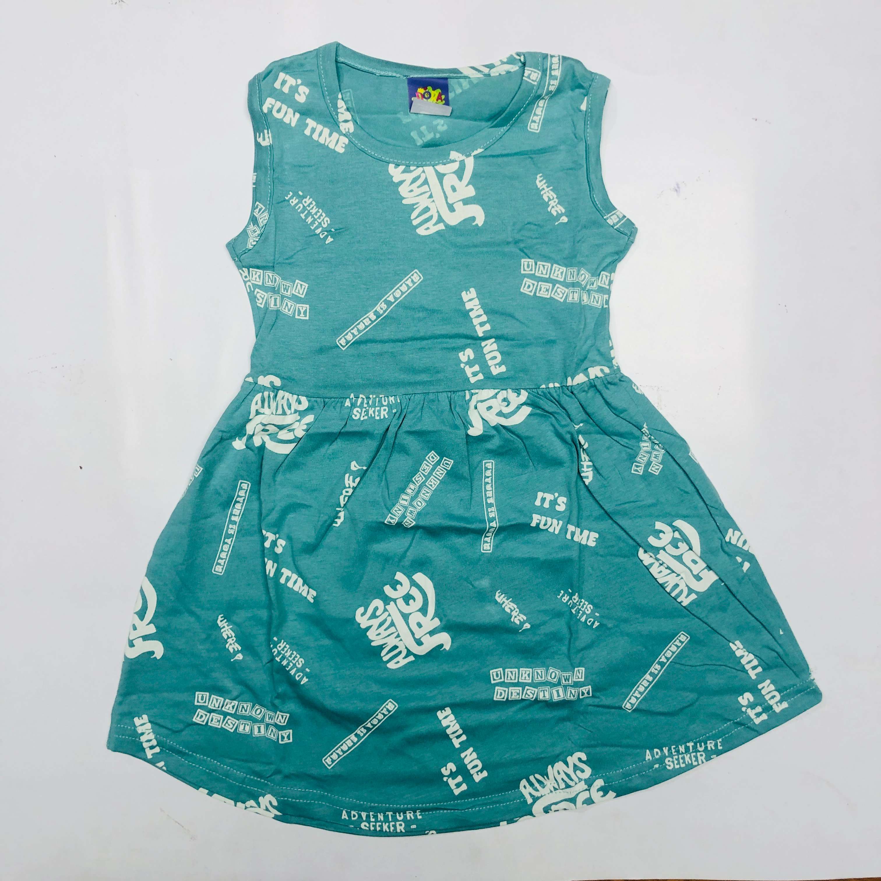 Dora Sleeveless Frock Combo Pack of 3