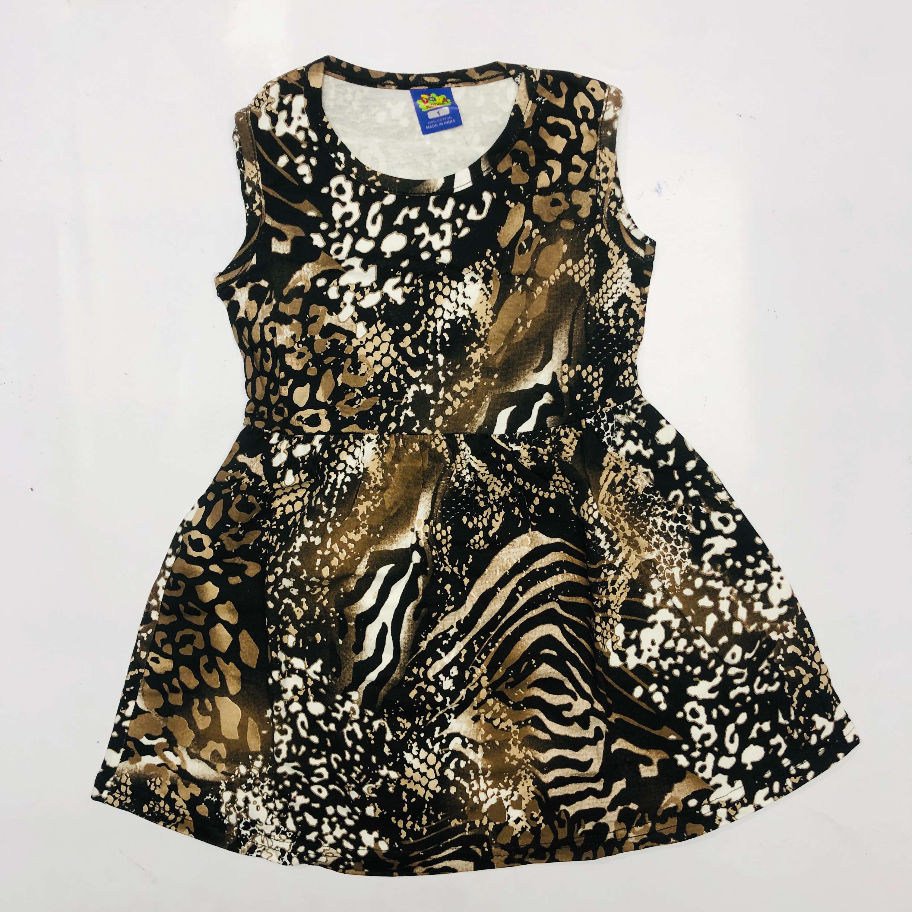 Dora Sleeveless Frock Combo Pack of 2