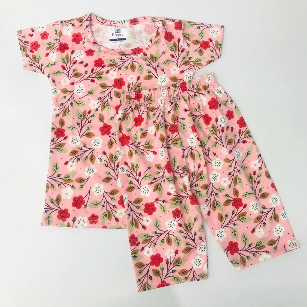 Cherry Flower Co-ord Set