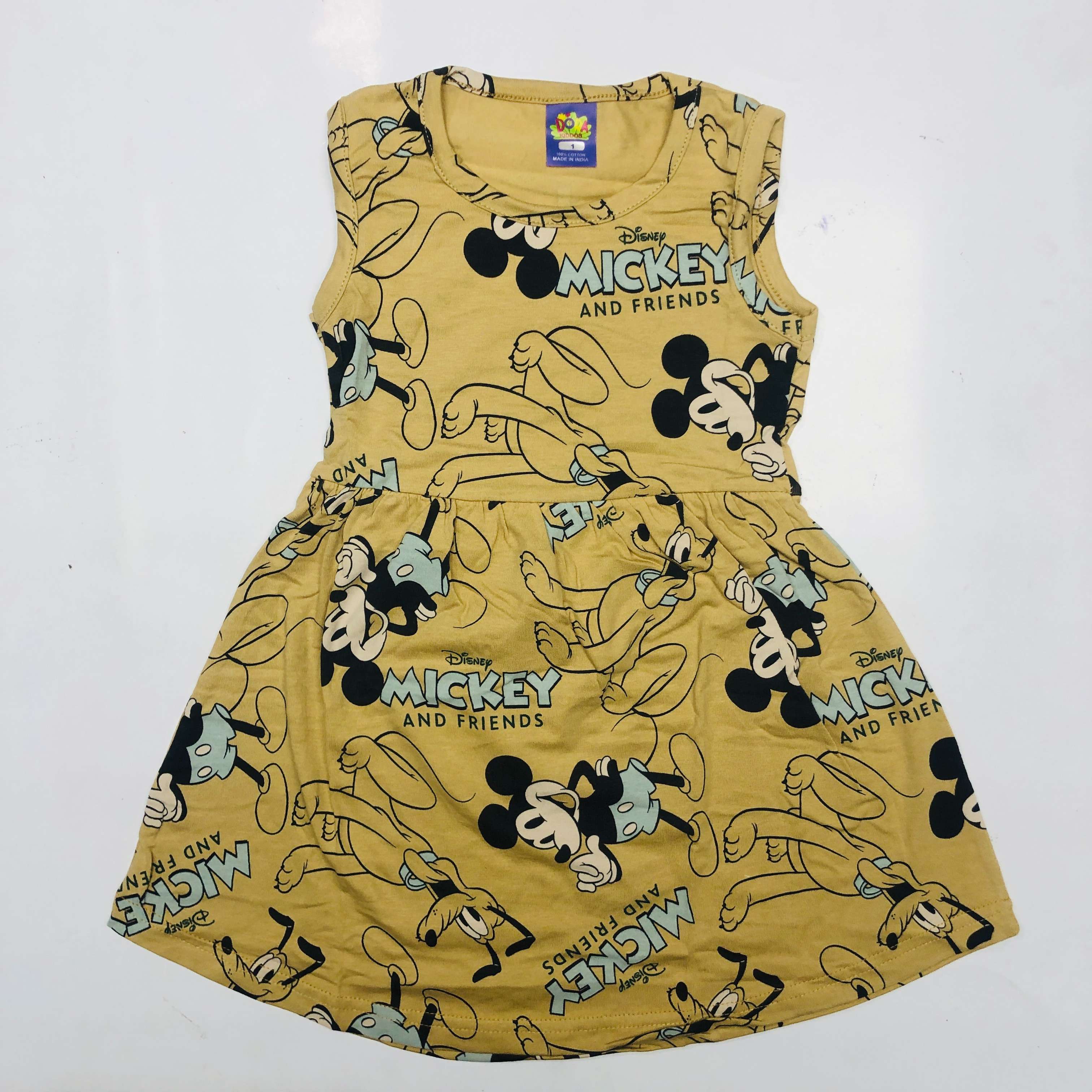 Dora Sleeveless Frock Combo Pack of 3