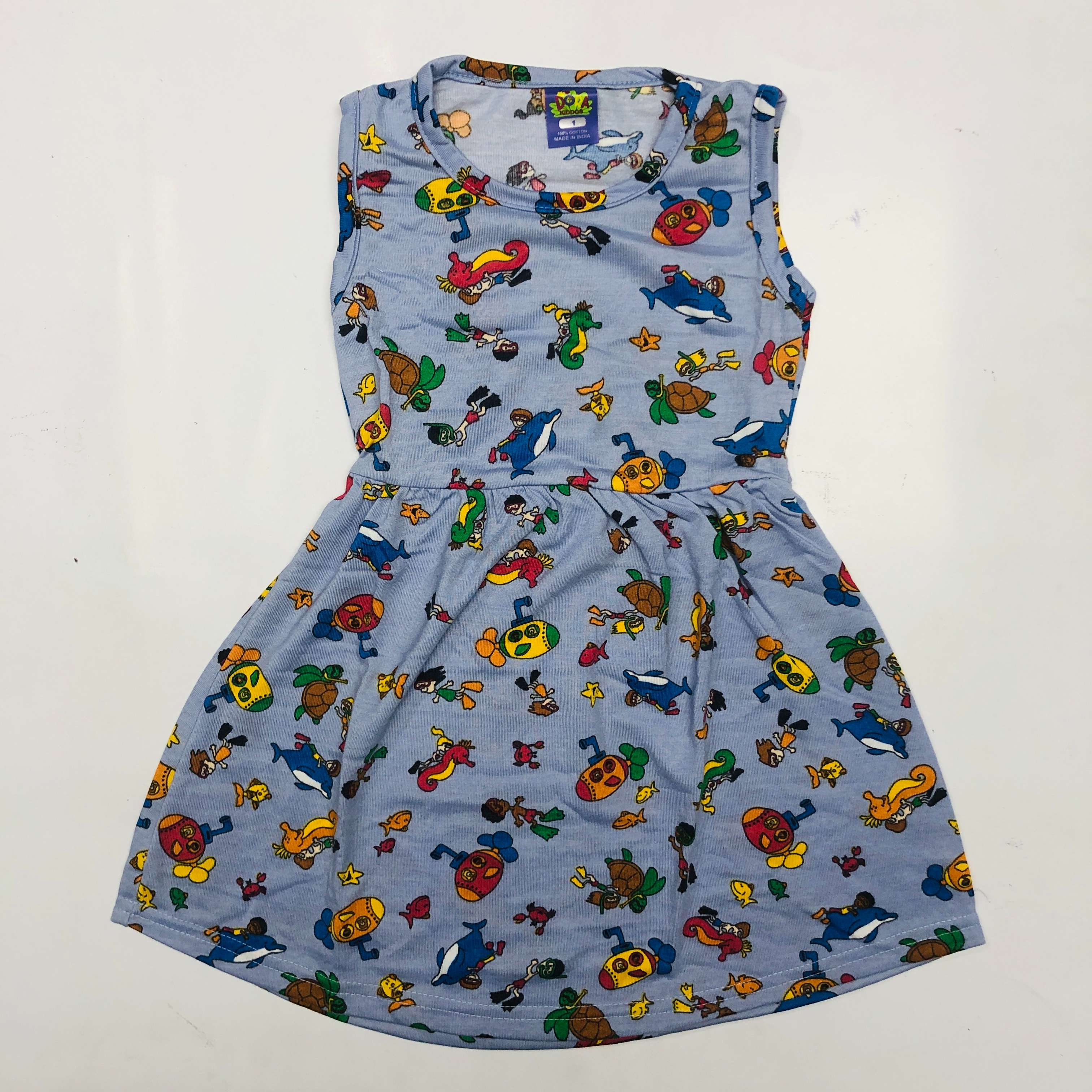 Dora Sleeveless Frock Combo Pack of 3