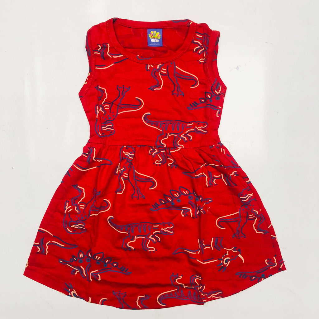 Dora Sleeveless Frock Combo Pack of 3