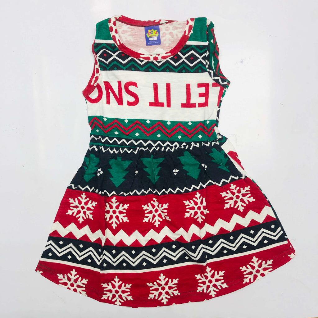 Dora Sleeveless Frock Combo Pack of 3